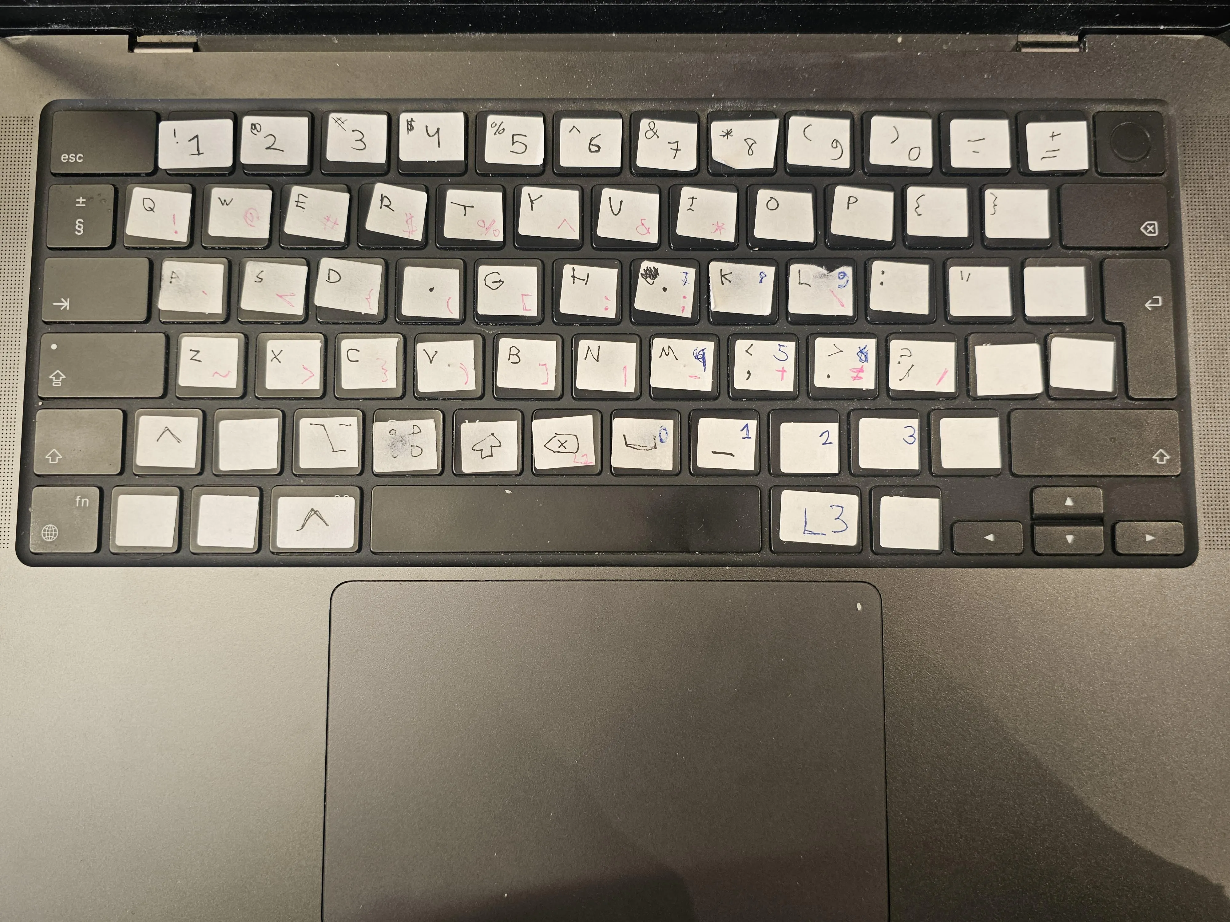 こだわりのキーレイアウト