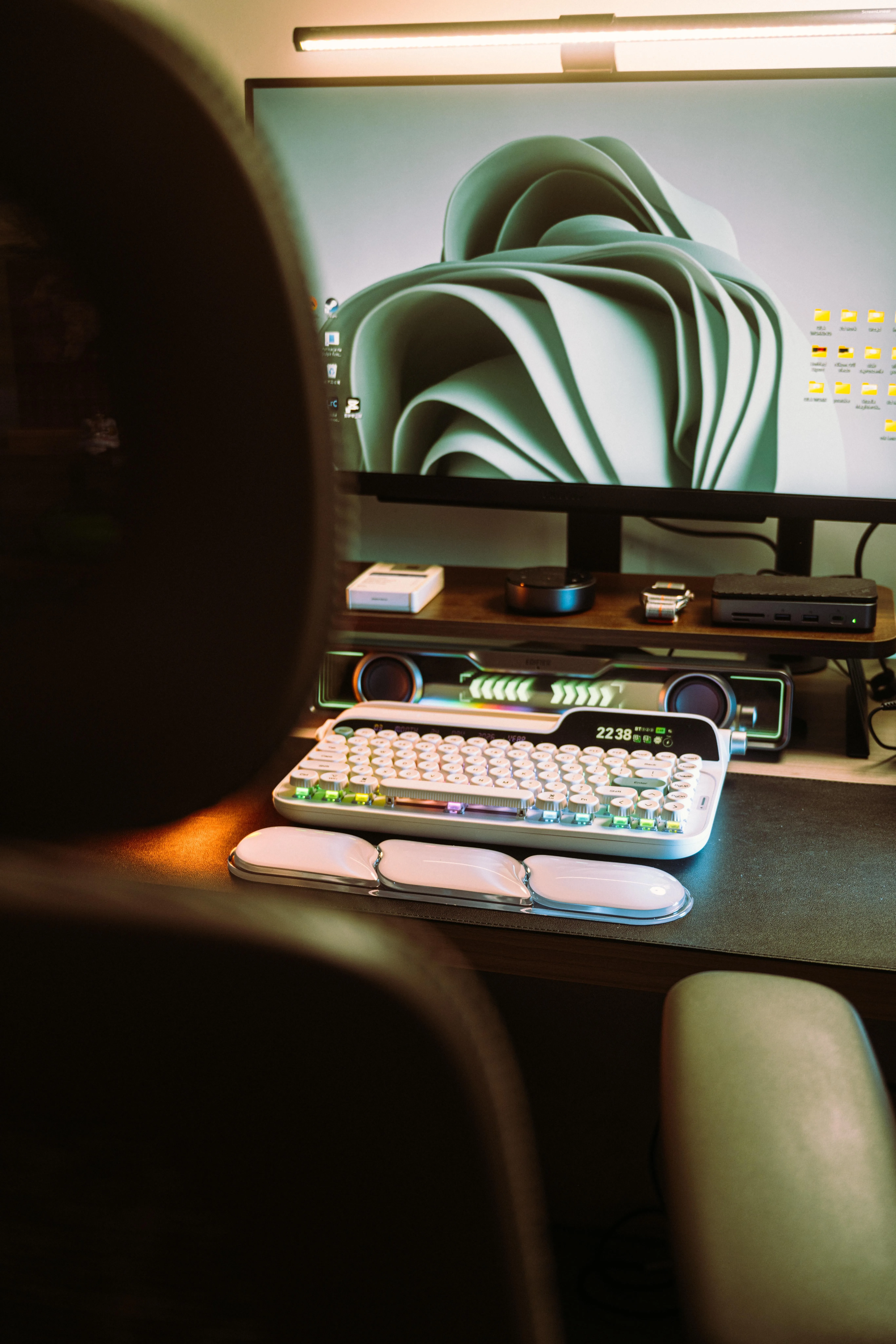 キーボードの質感とディテール