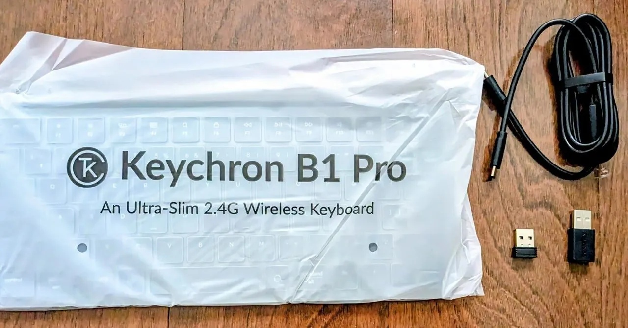 Keychron B1 Proの実機イメージ