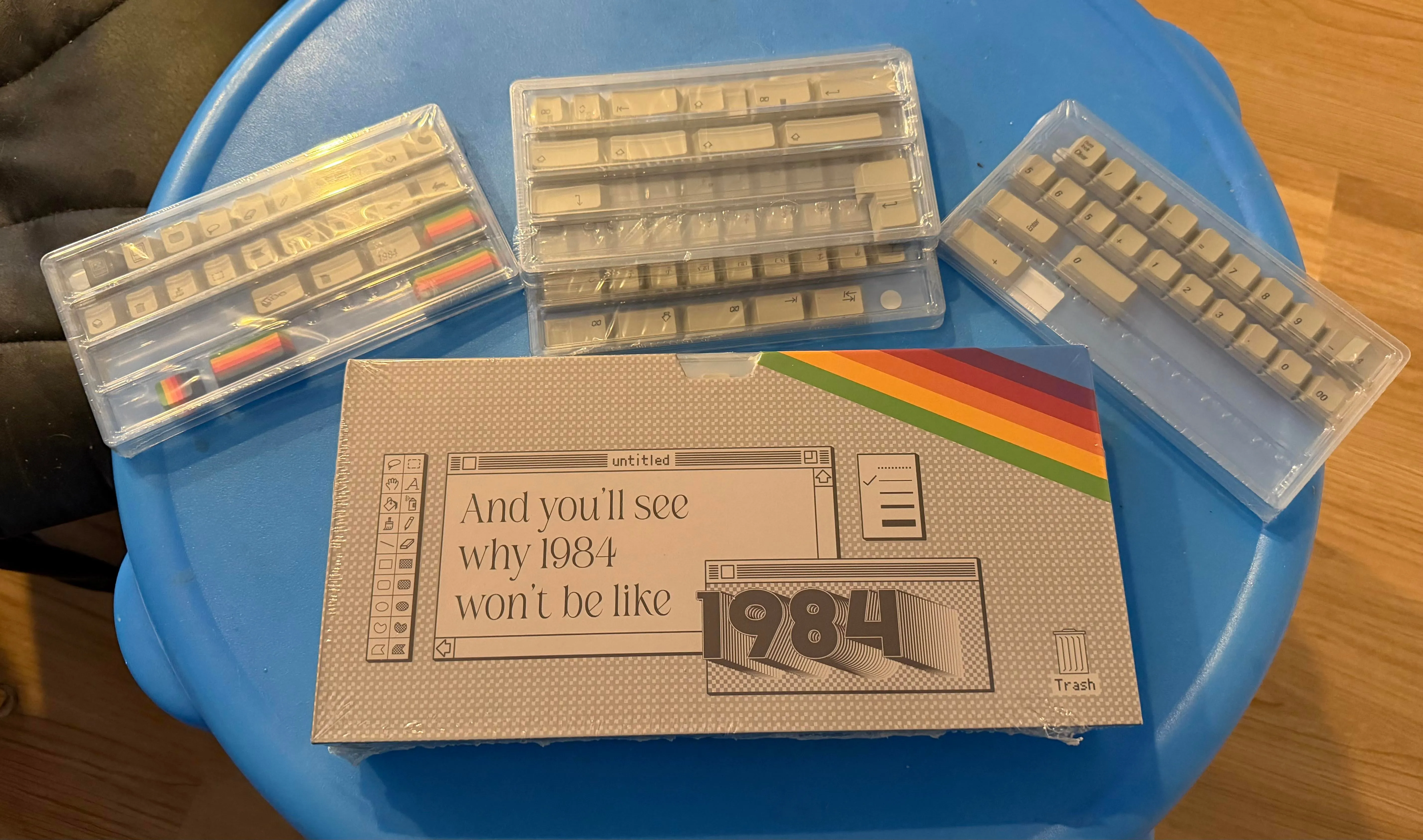 キーボードの接写