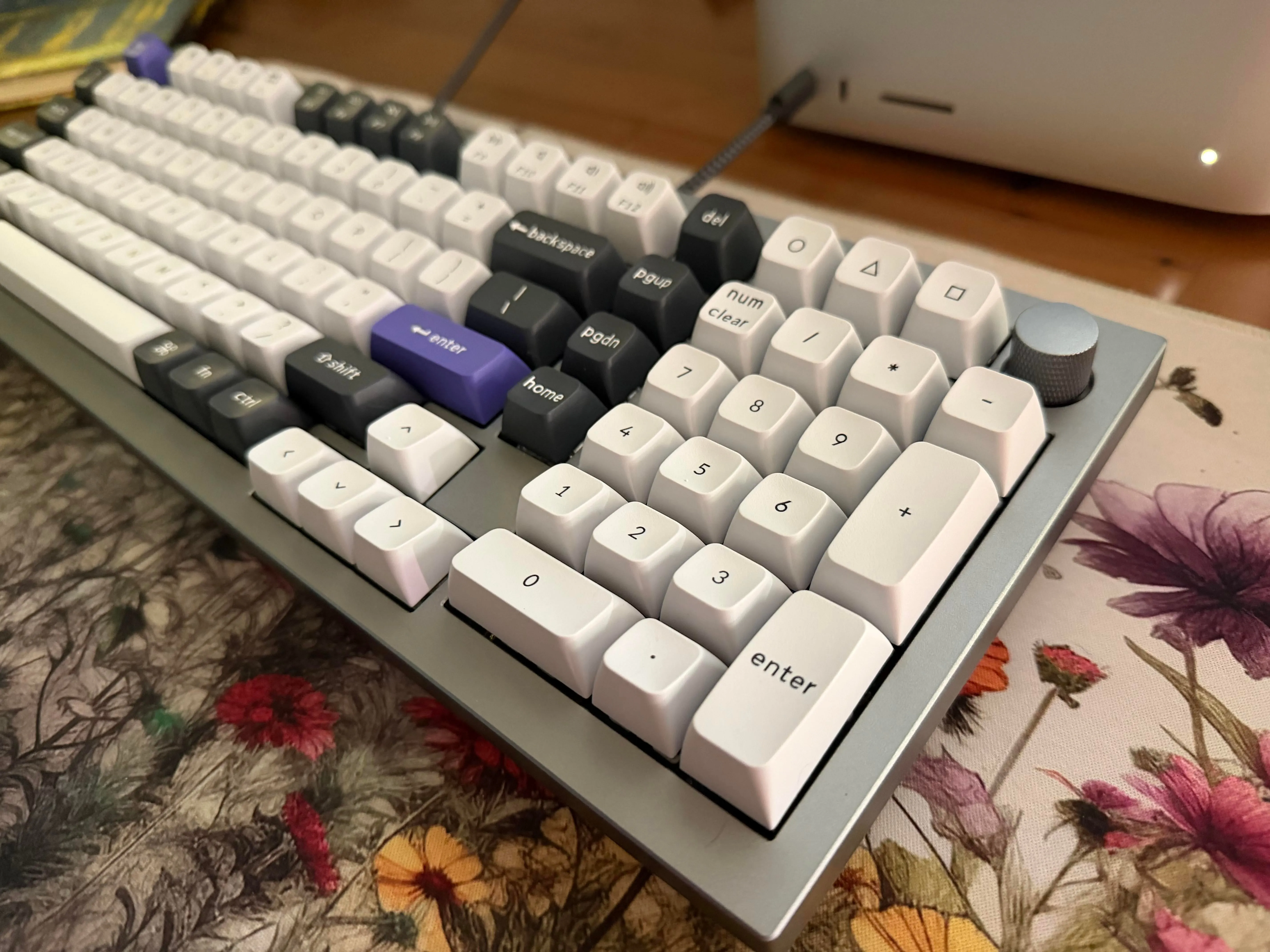 タイピングエリアの近影