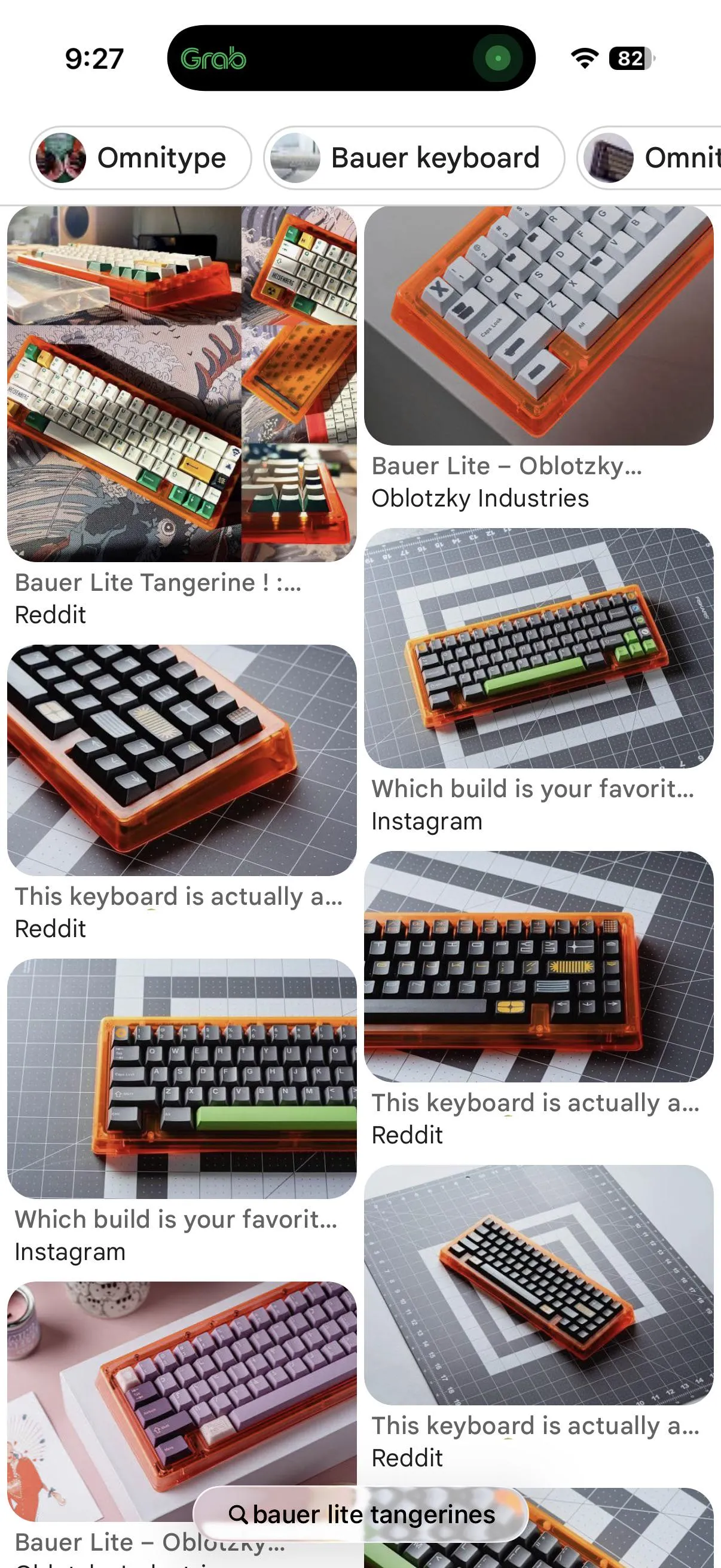 Bauer Liteのタンジェリンカラー