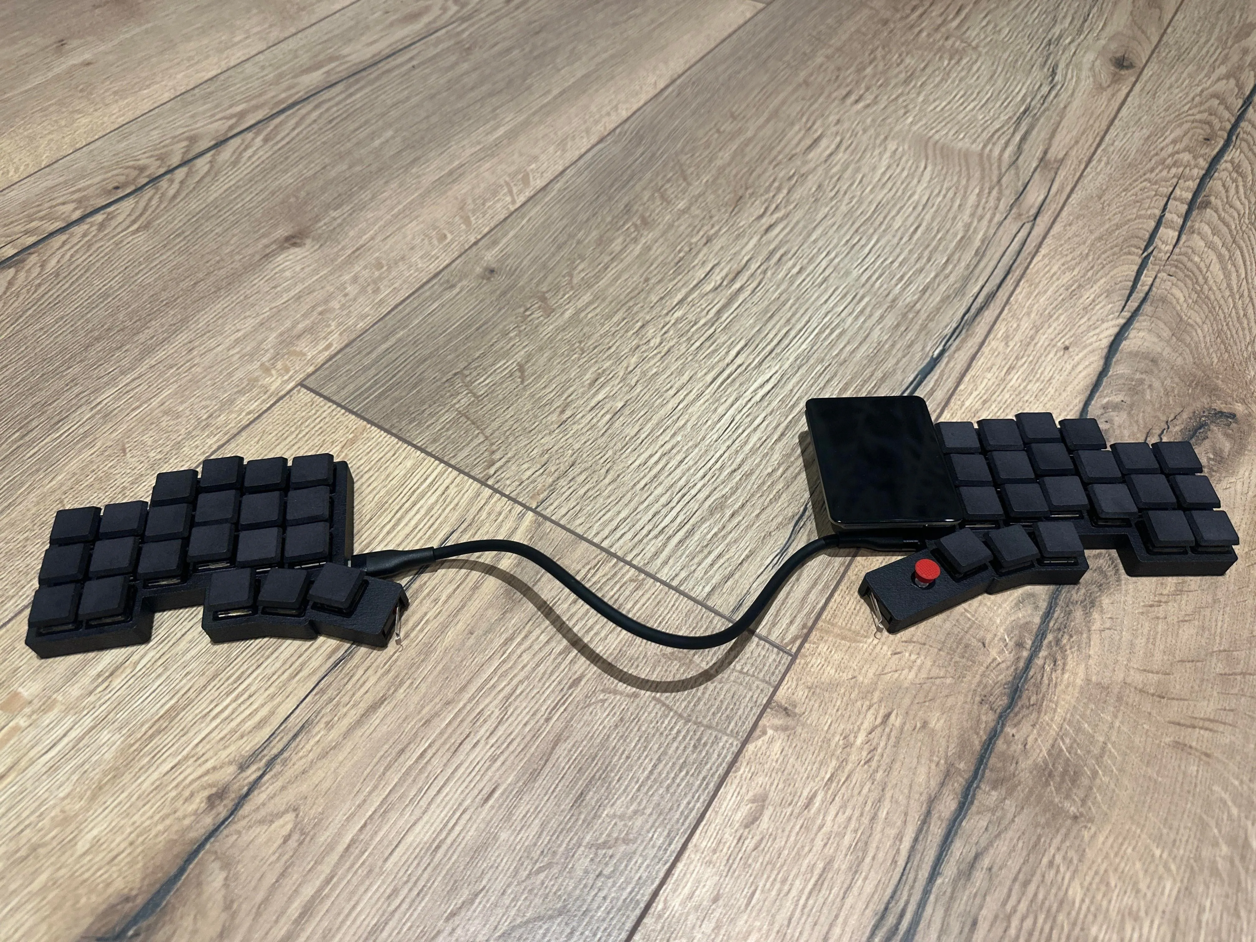 Mini Choc 42 keys の完成品