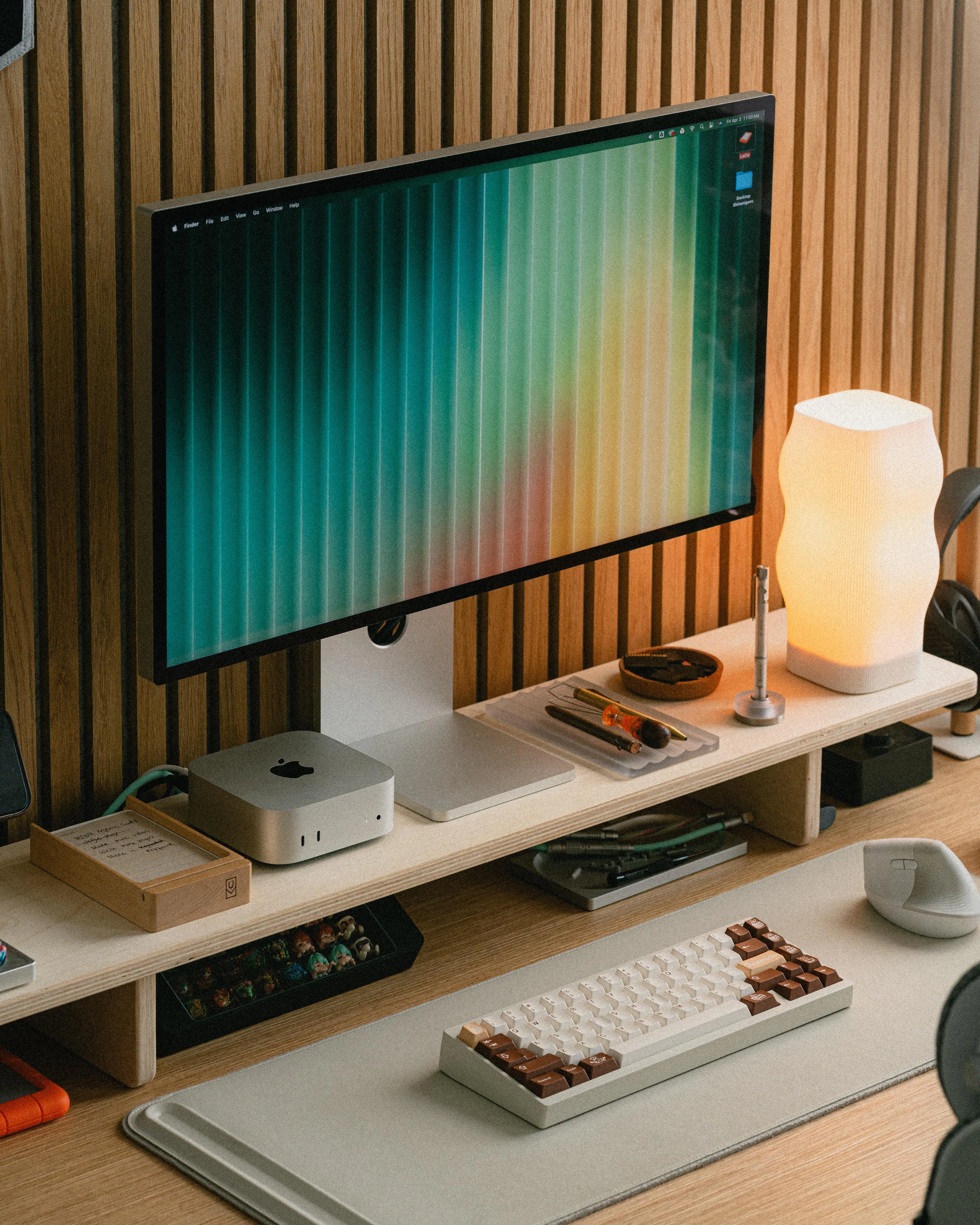 キーボードのアップ