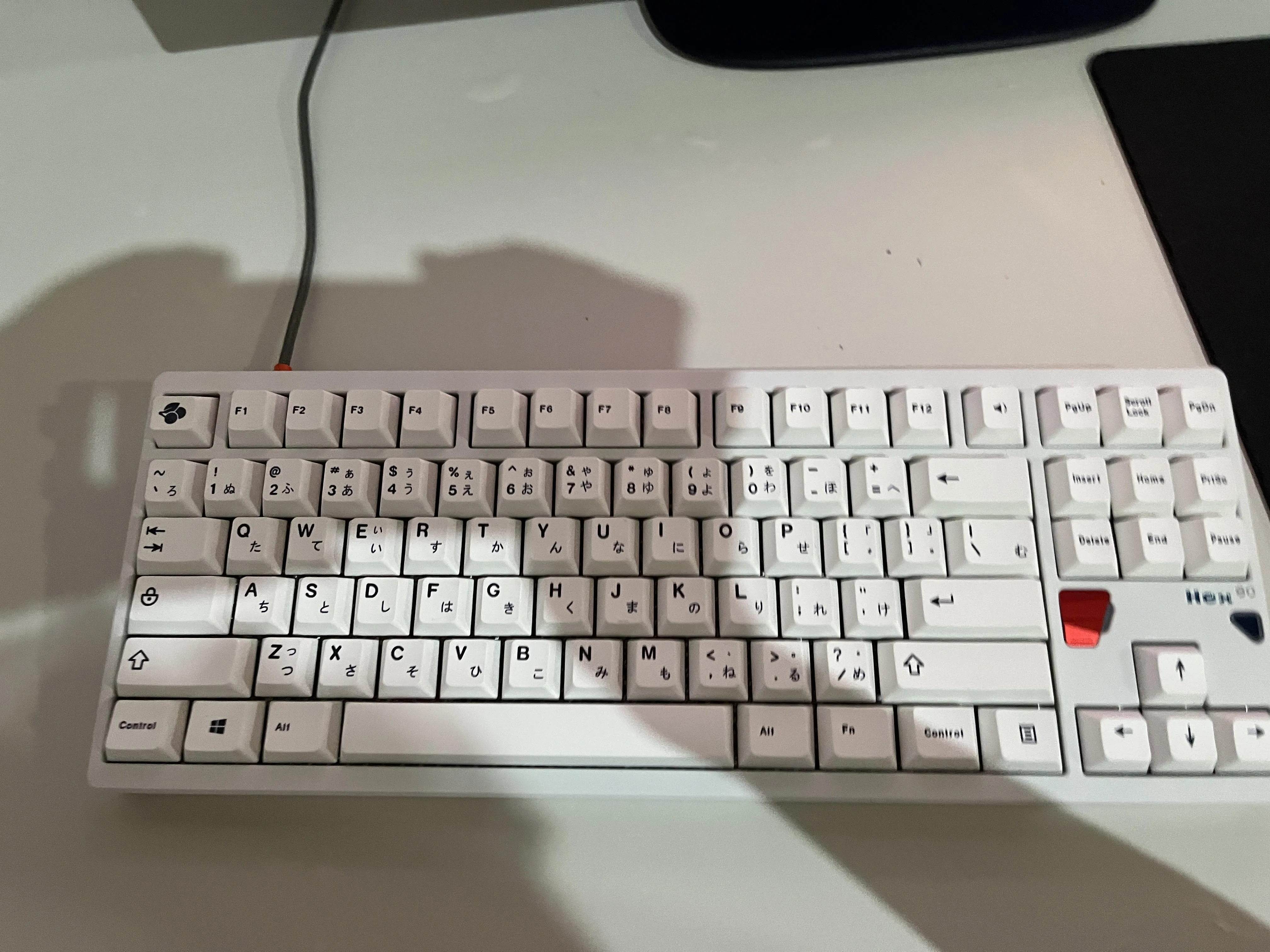Hex 80 Spark with Japanese AliExpress keycaps