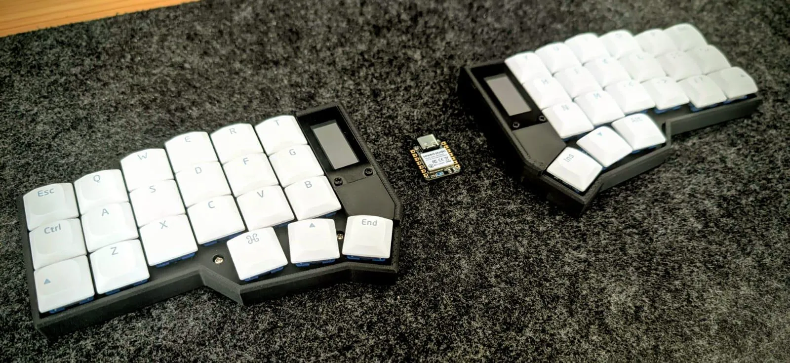 Eyelash Corne with Xiao Dongle