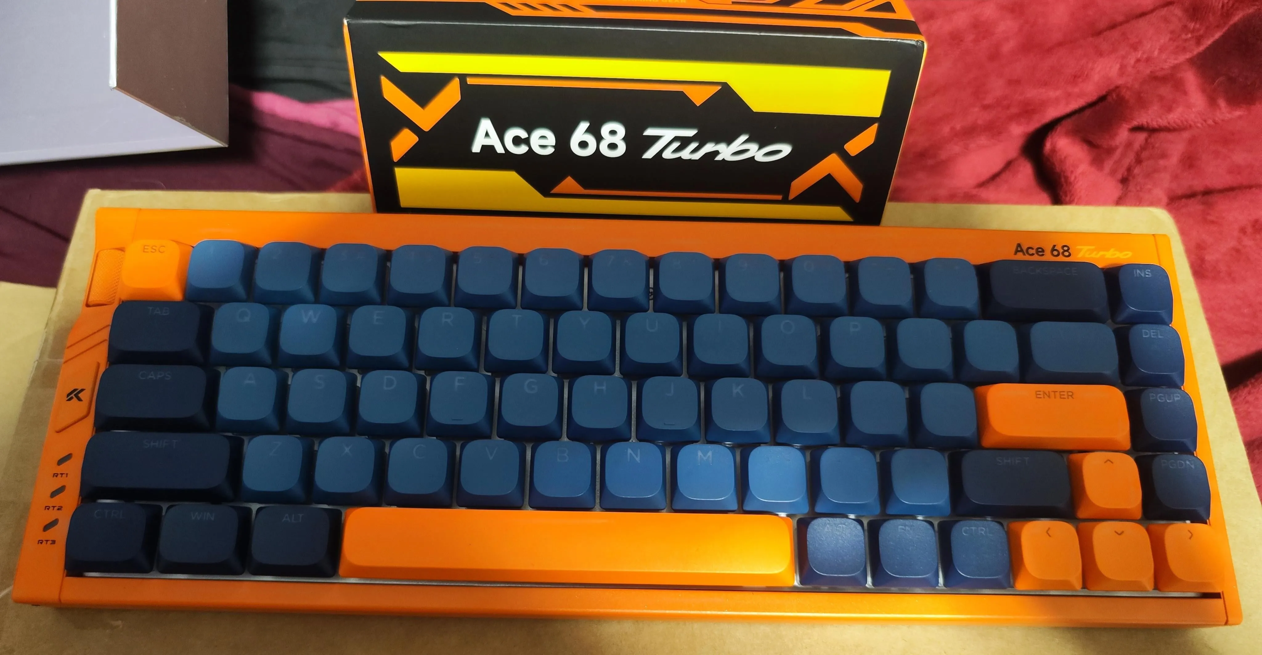 背面のライティングと薄型のシルエット