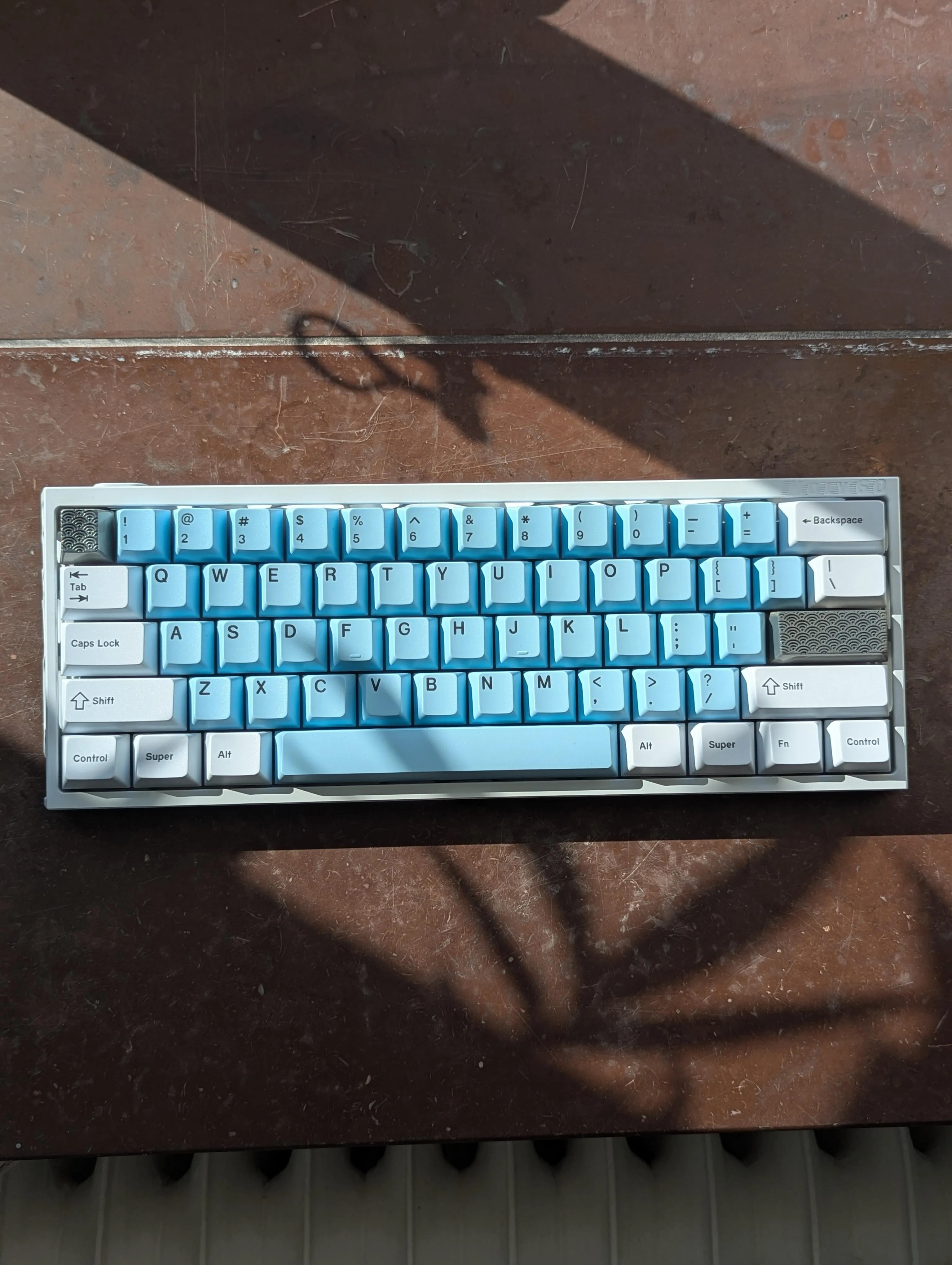 キーボードのアングル1