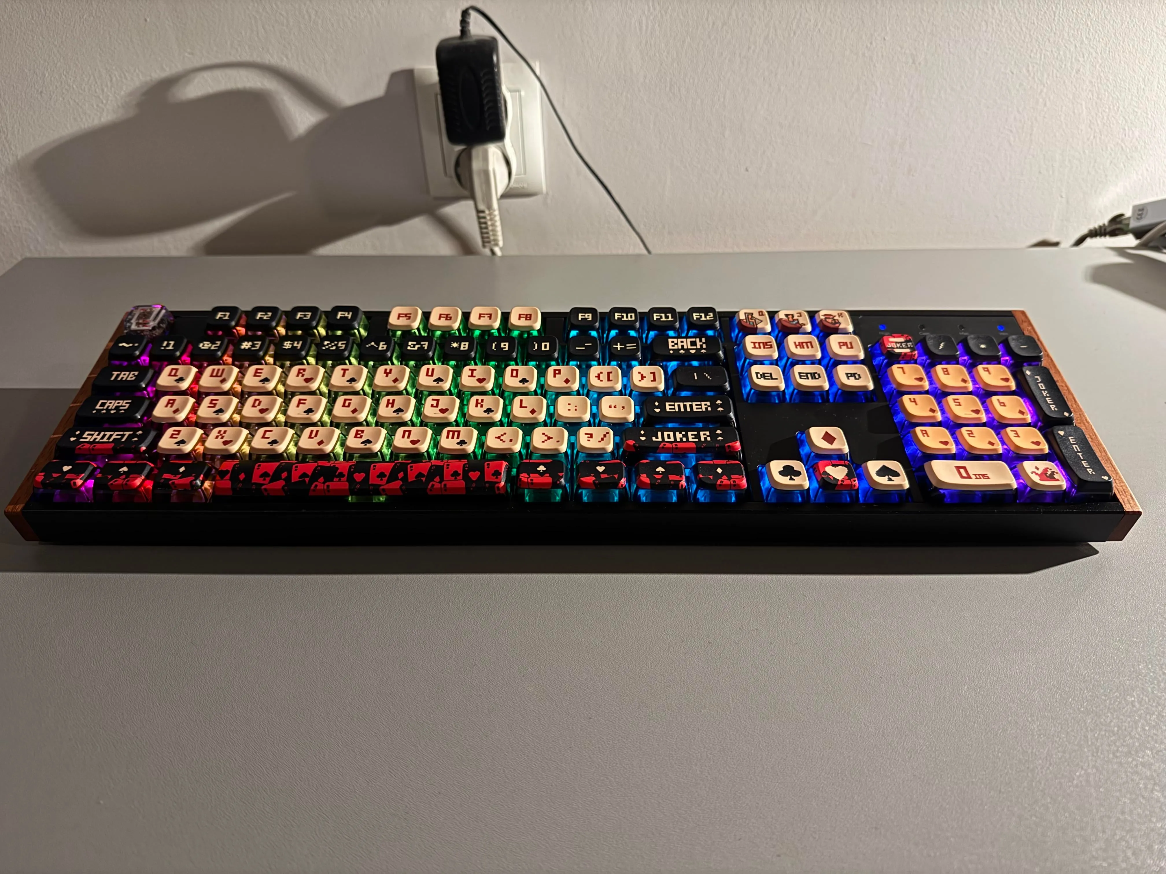 キーボードのディテール画像