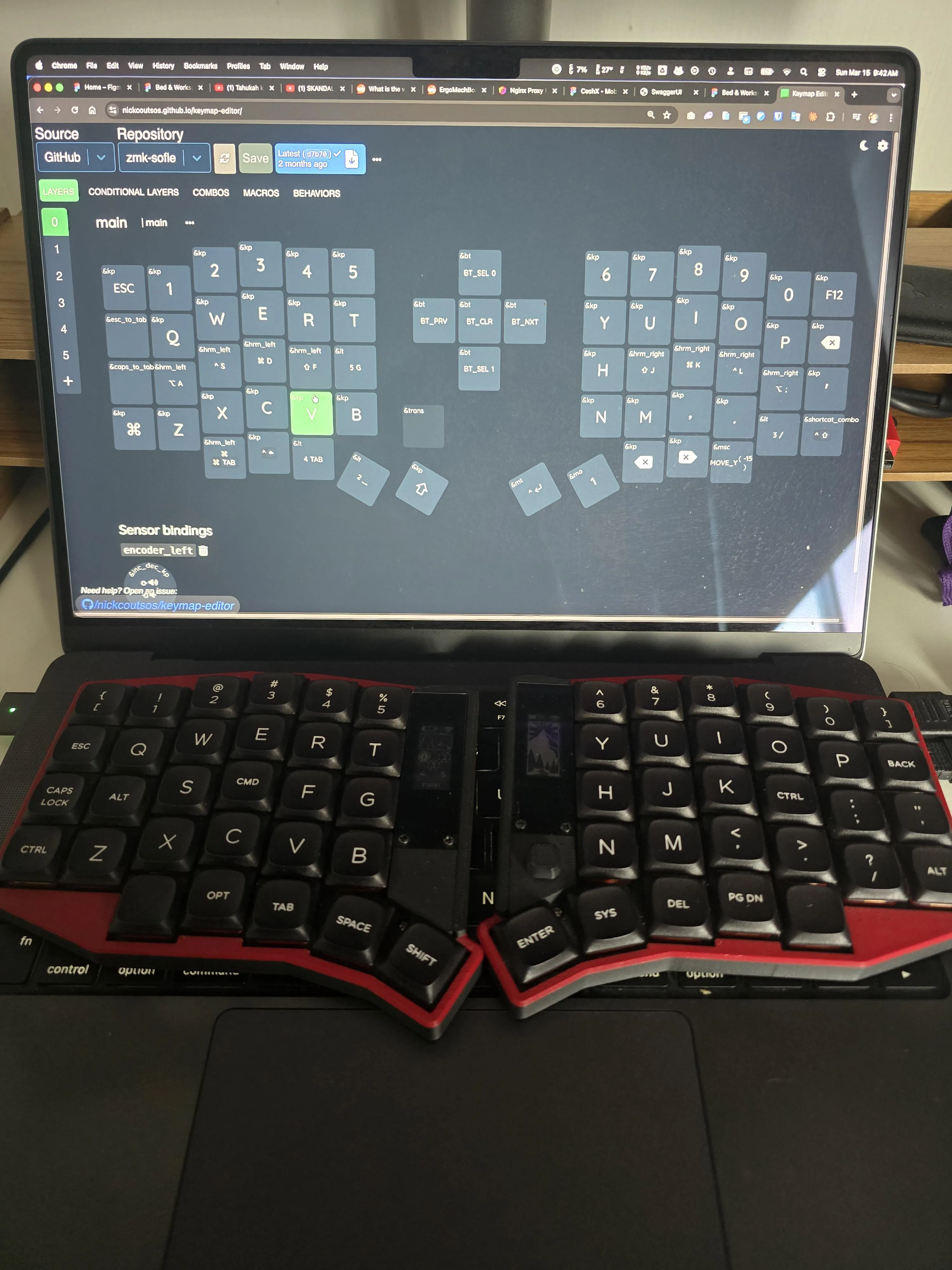 提案されたMacBookのキーボードレイアウト