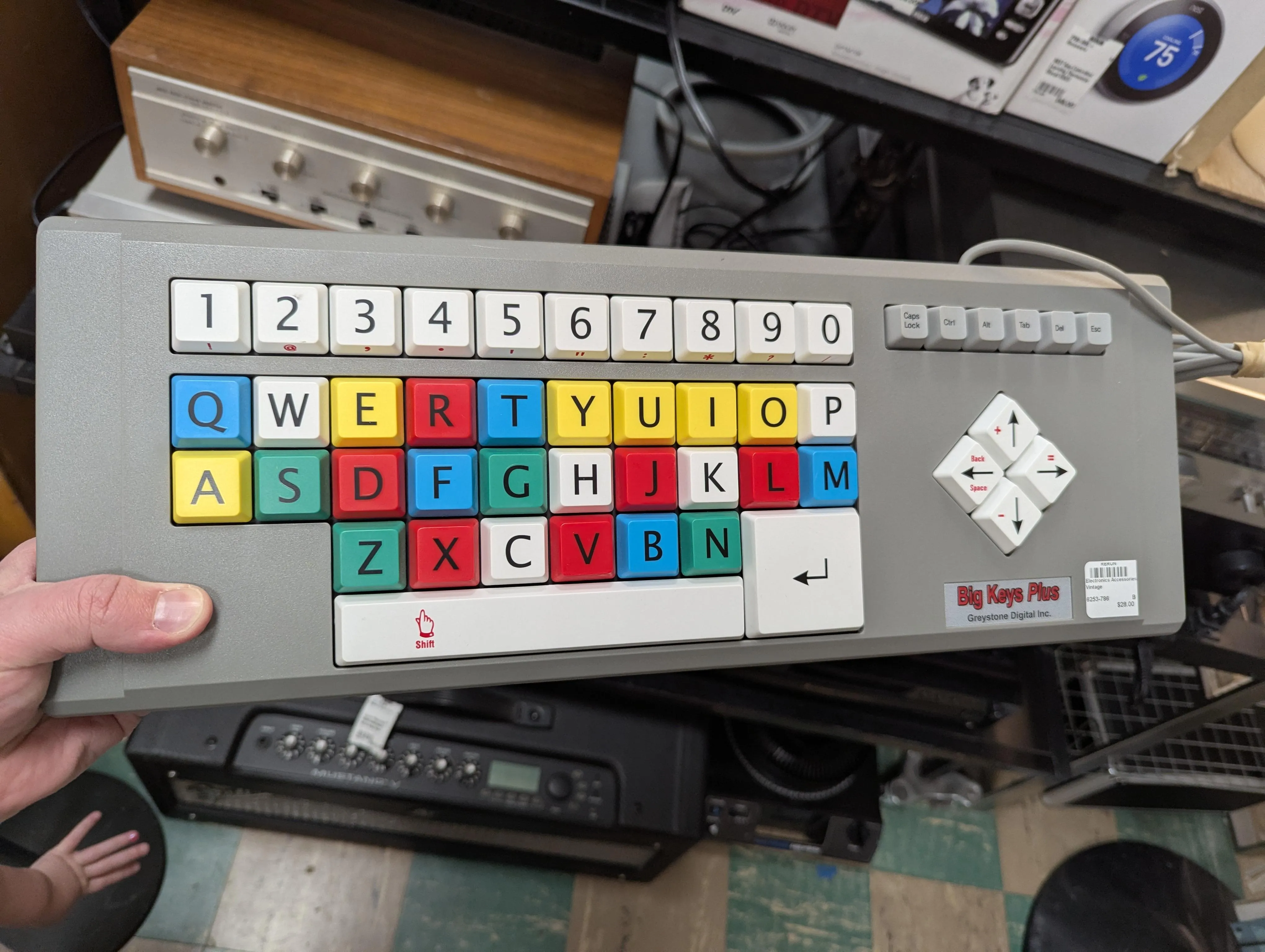 Redditに投稿されたキーボードの画像