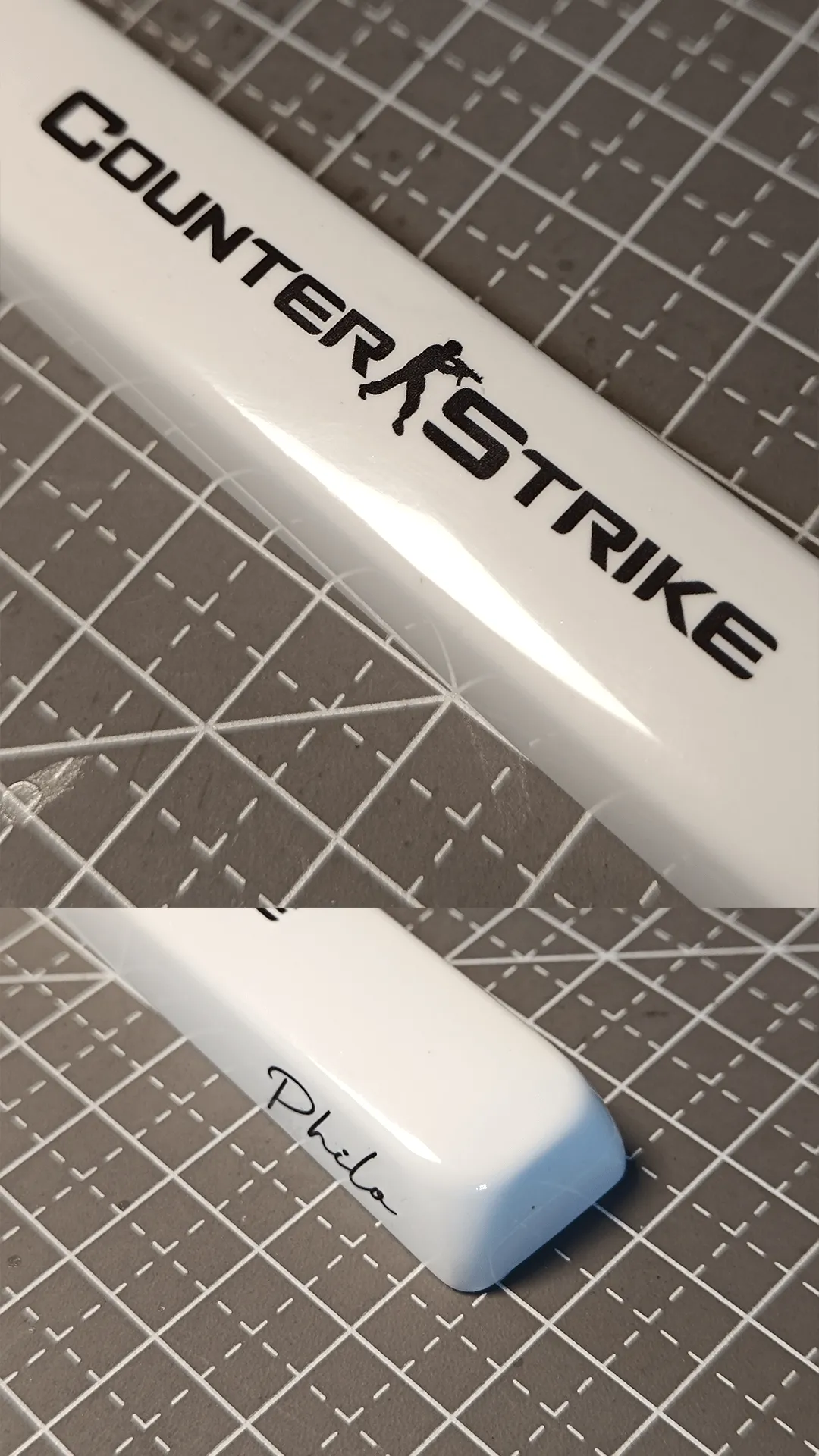 Custom Painted Keyboard 3