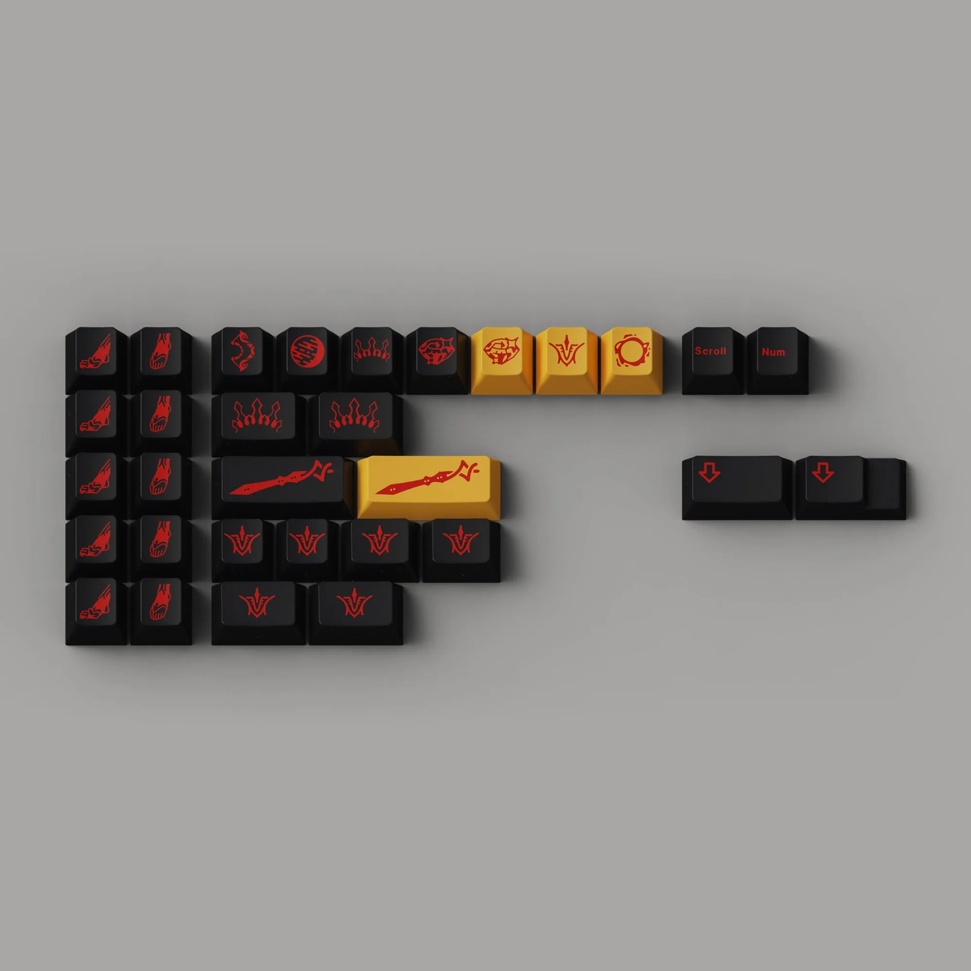 キーボードへの装着例