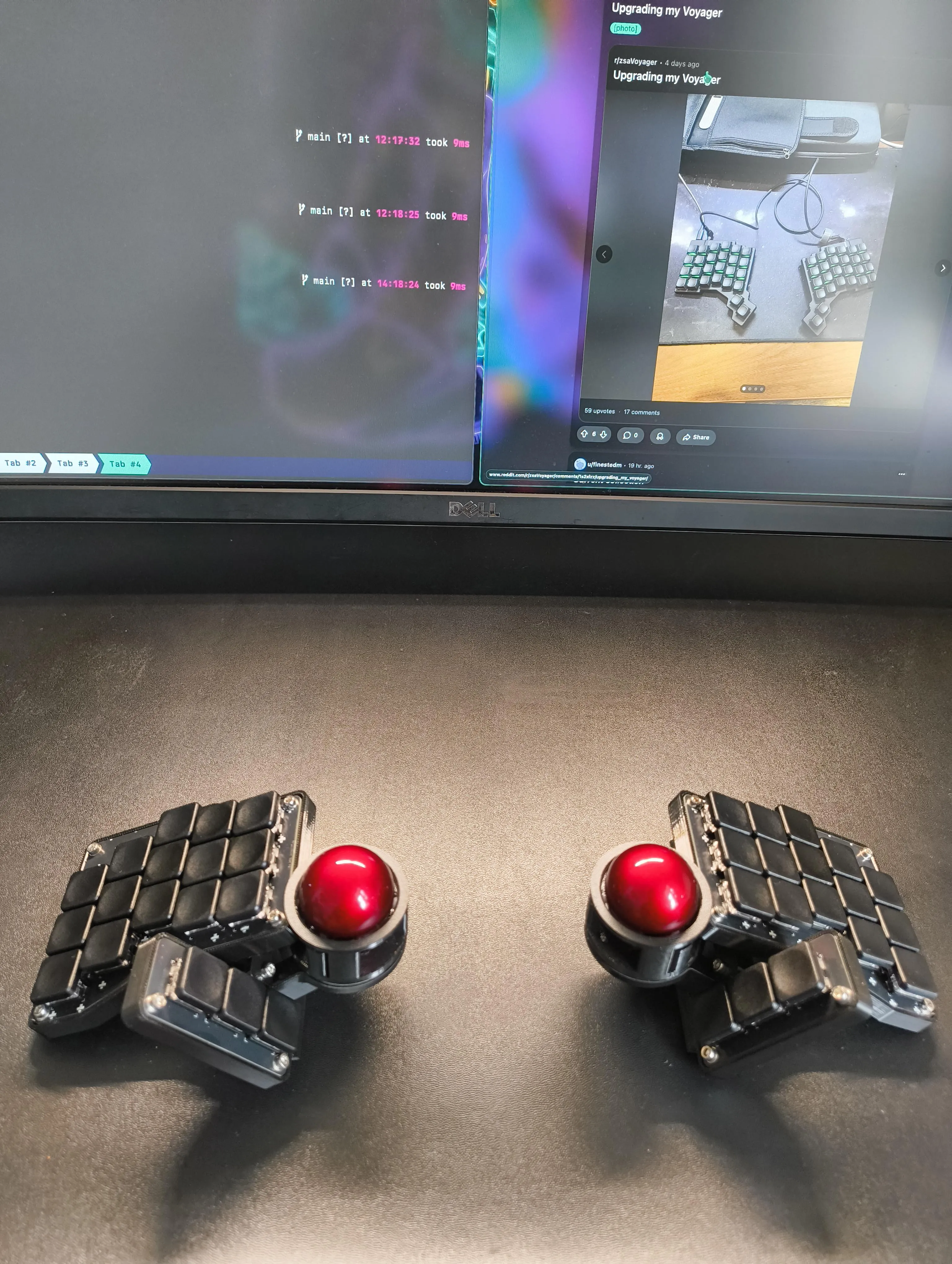 Crosses Dual Trackball