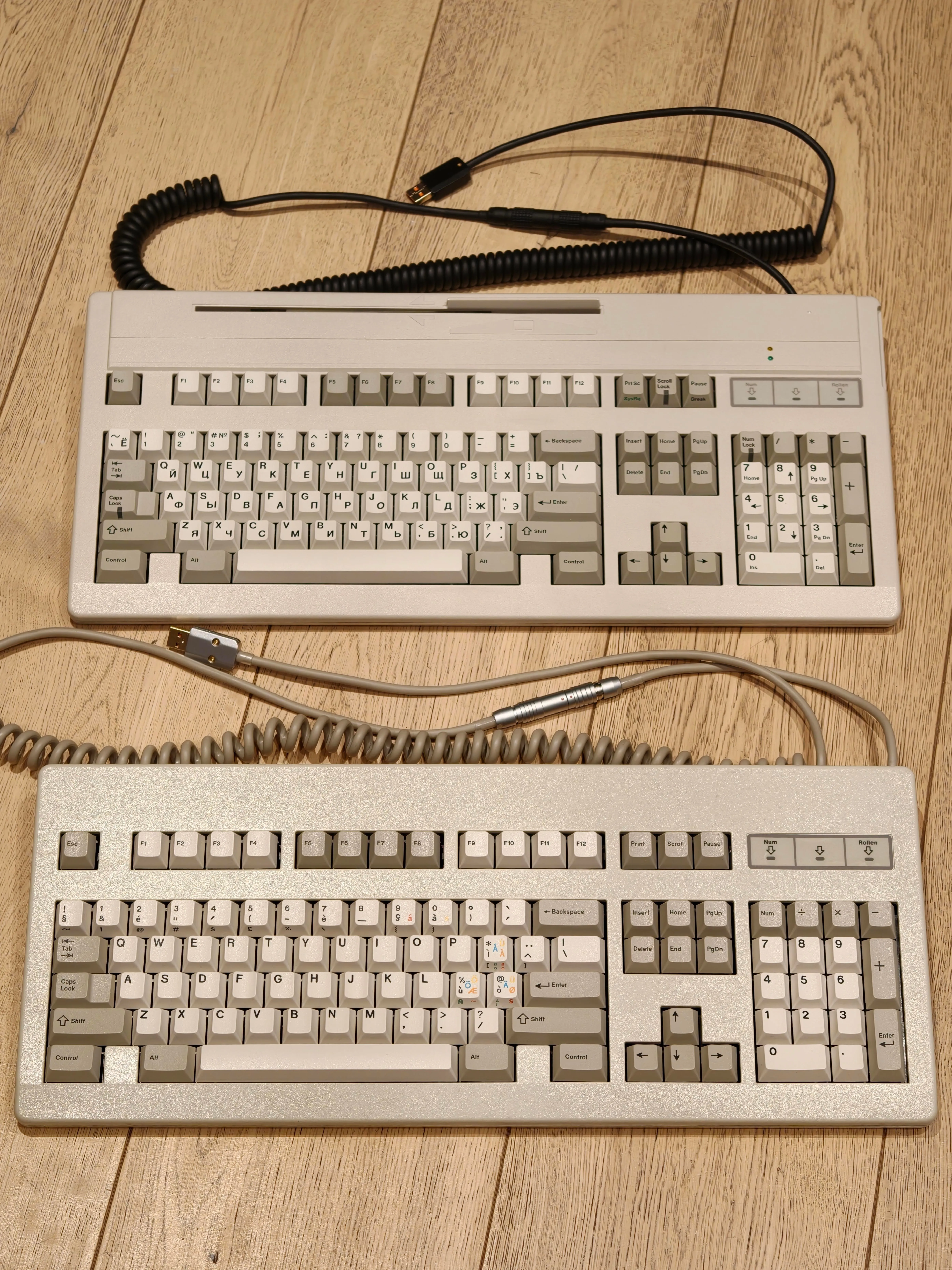 内部構造と近代化されたパーツ