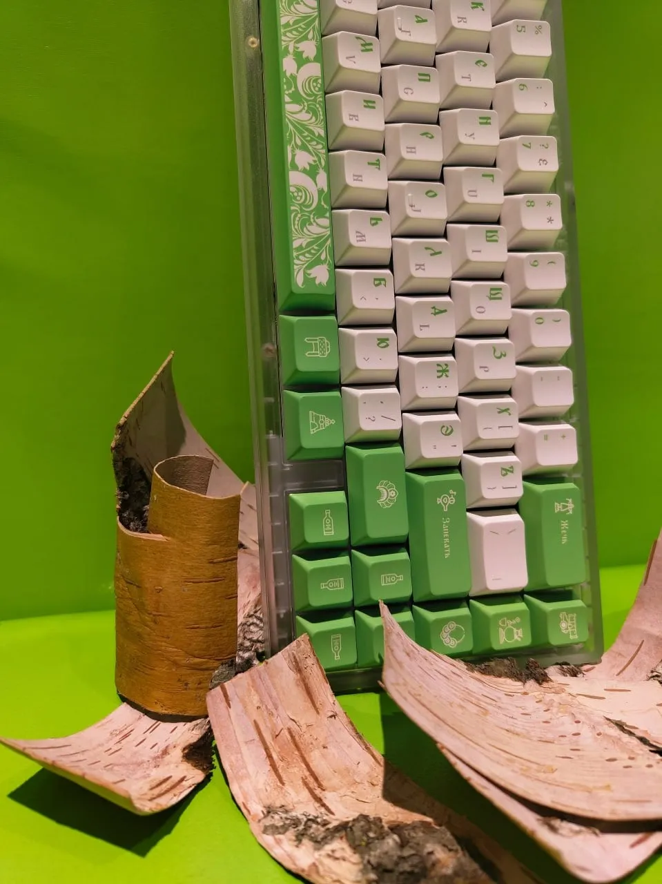 キーキャップのディテール