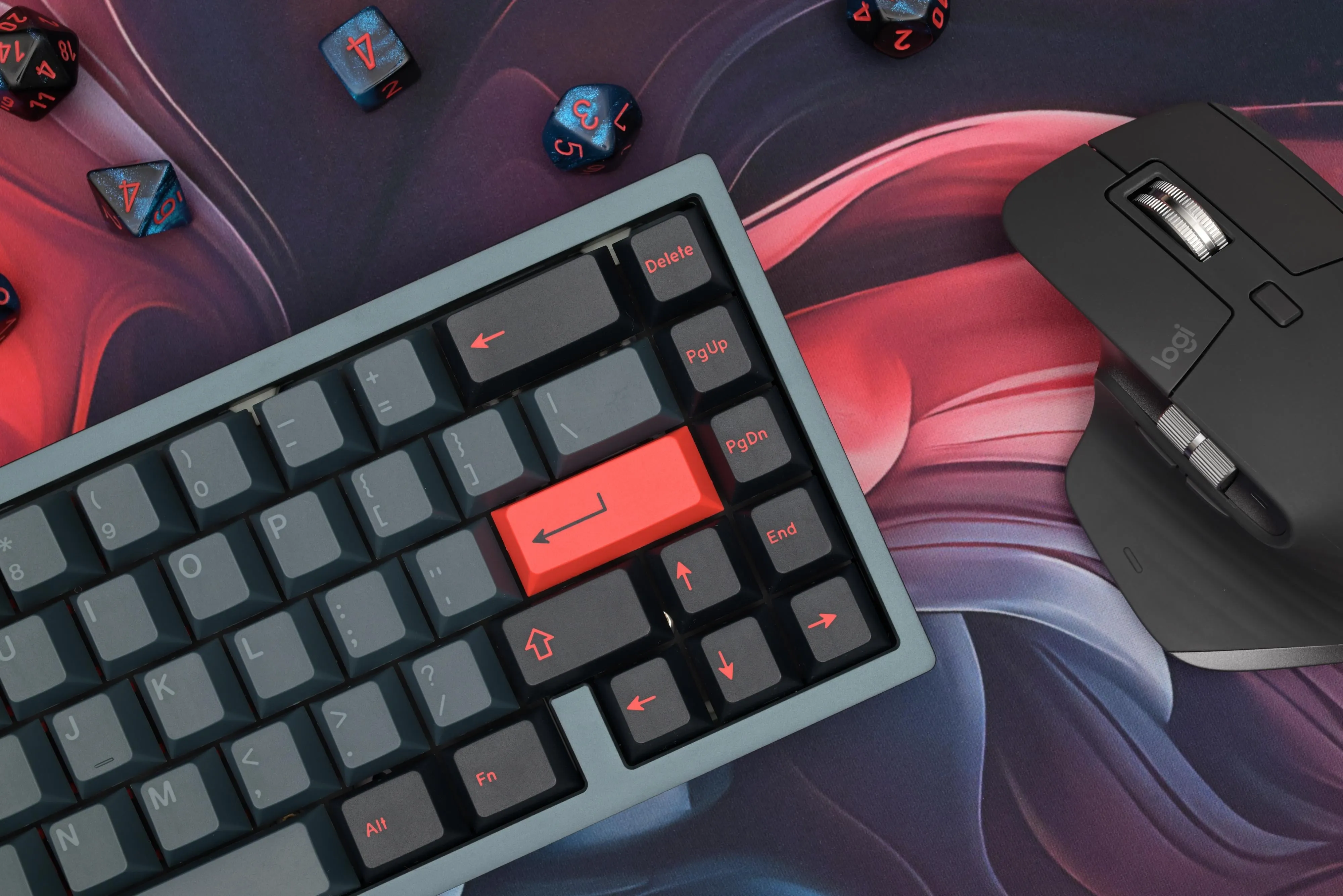 キーボードの接写