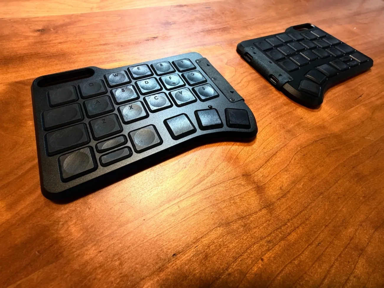 完成したClickBoard ErgoMini