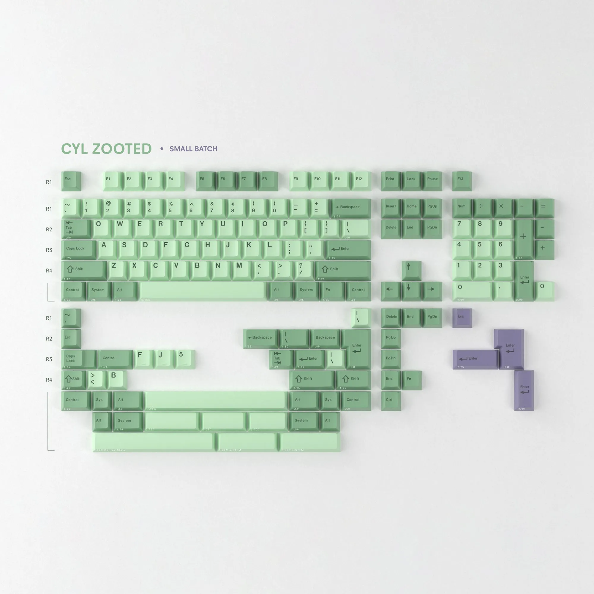 GMK CYL Zooted R2