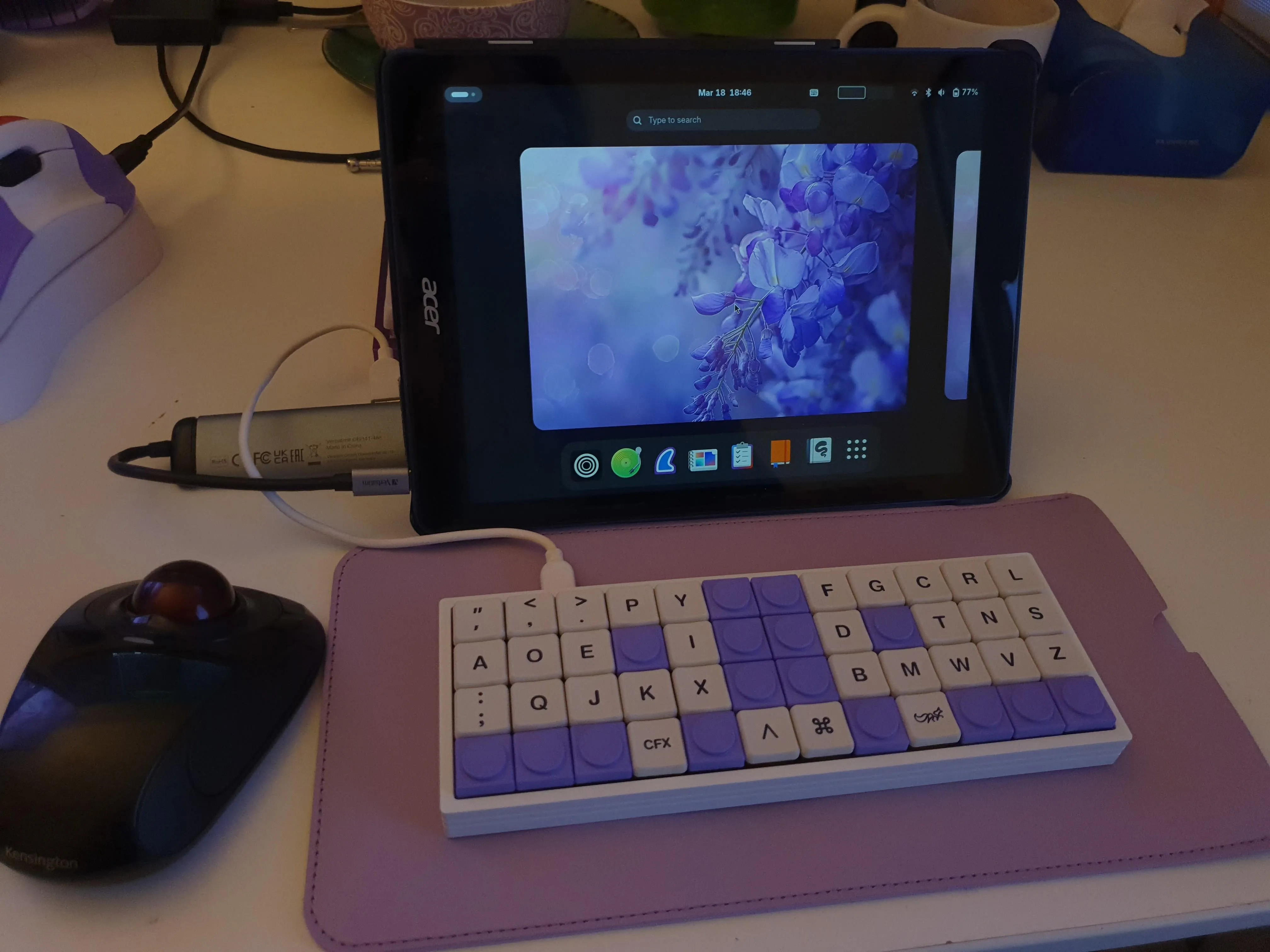 モバイル環境でのGeonix48