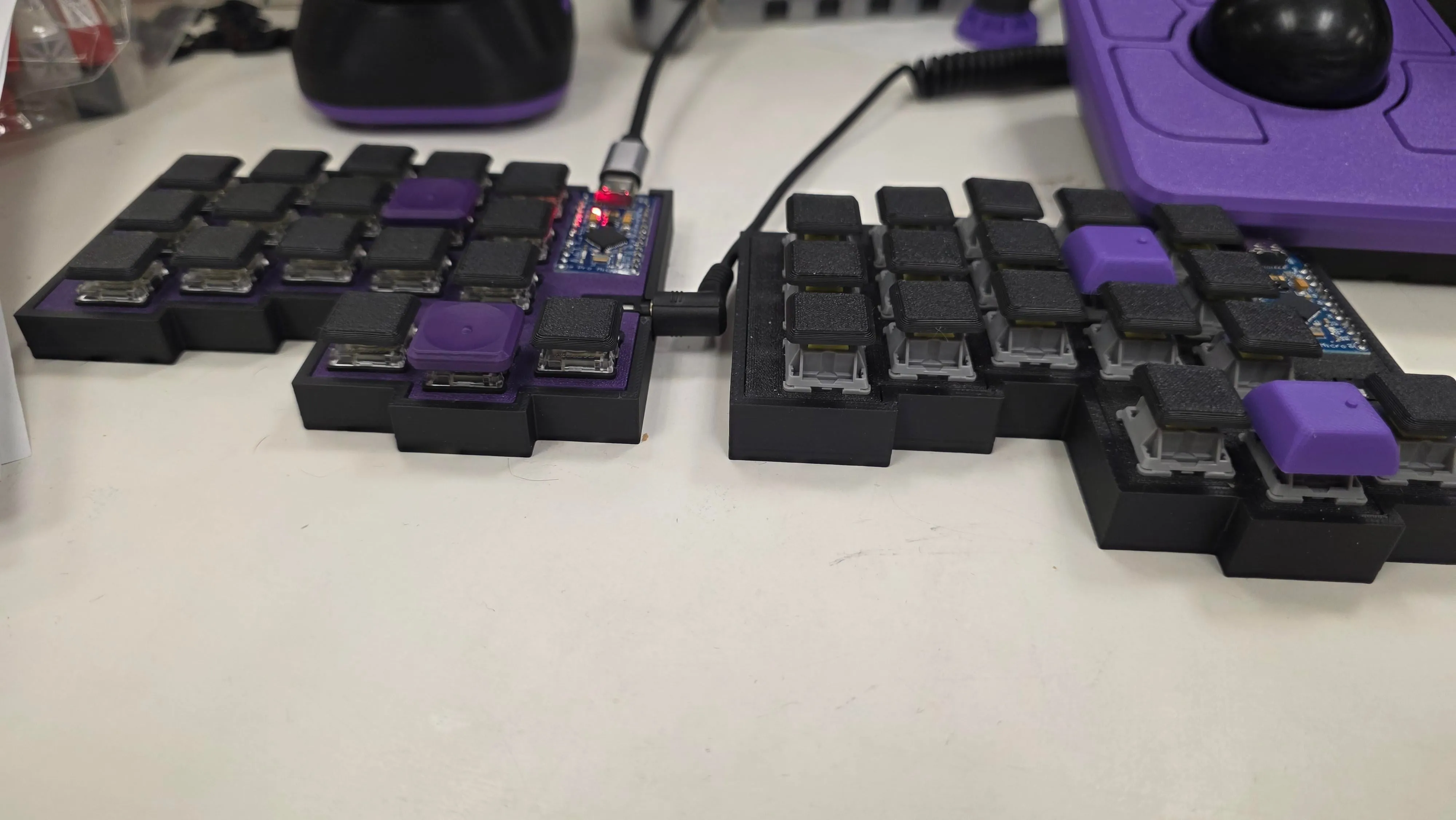 新旧スイッチの高さ比較