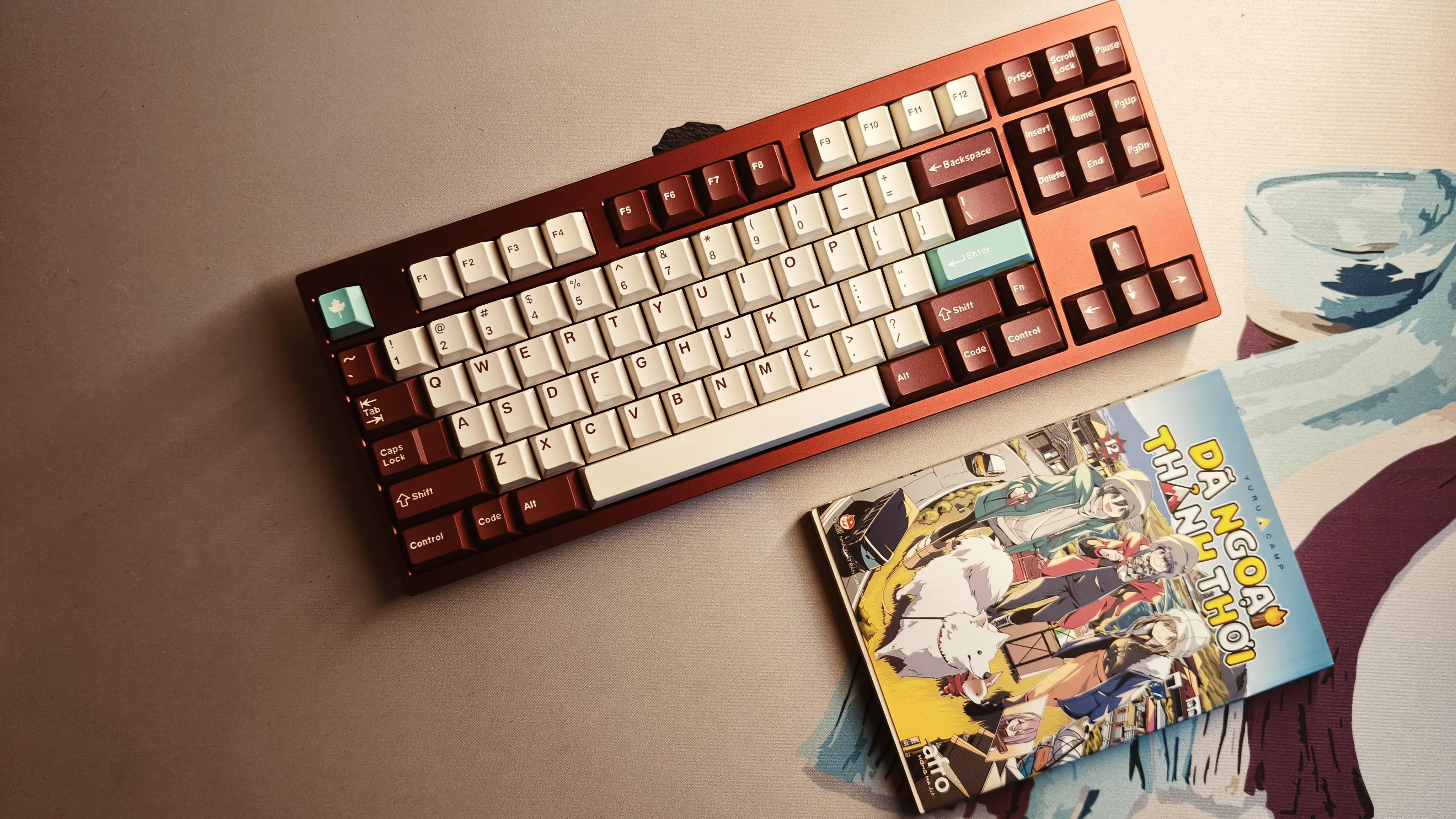 KBD8x MKIII Burgundy Build