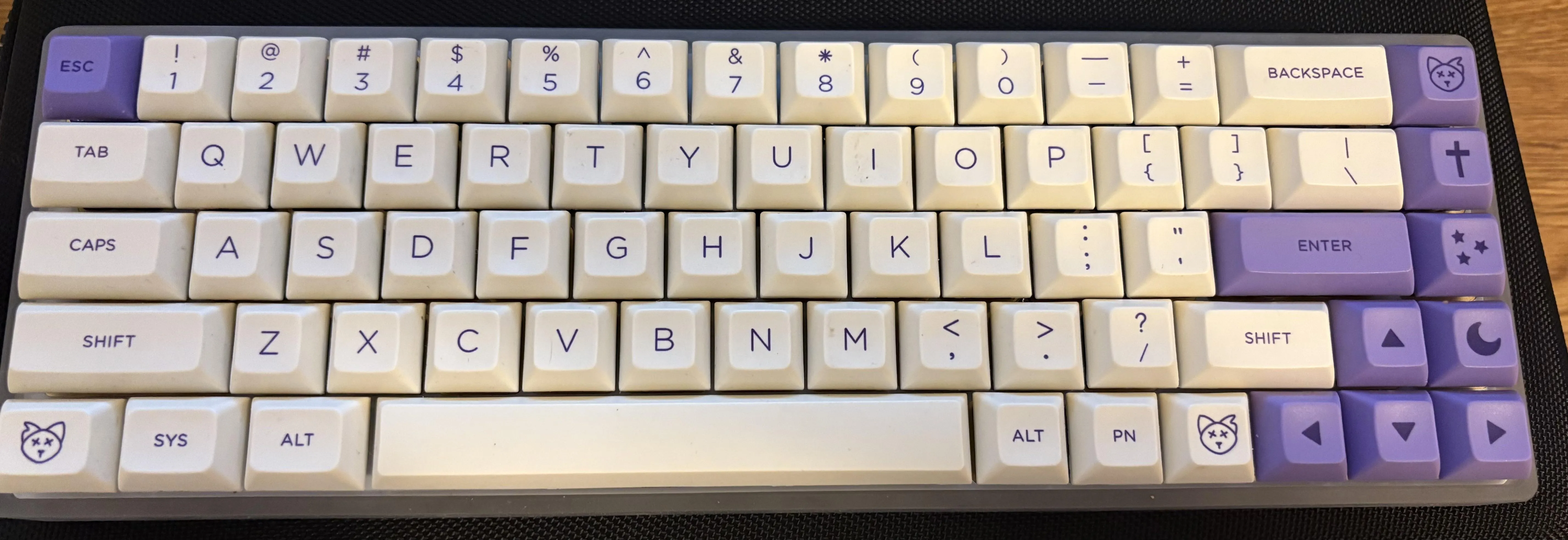 Redditに投稿されたキーボードの画像