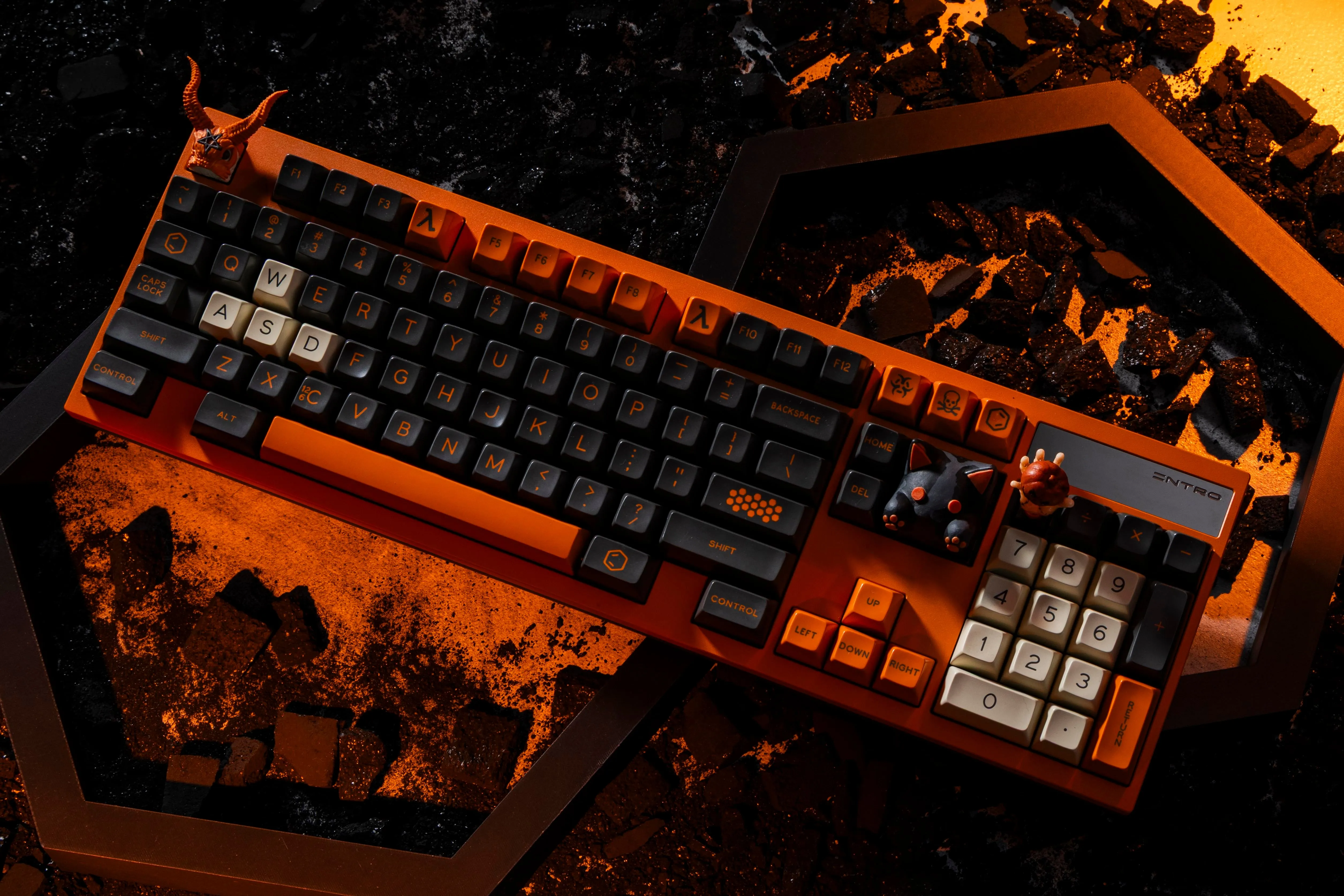 SA Carbonキーキャップのディテール