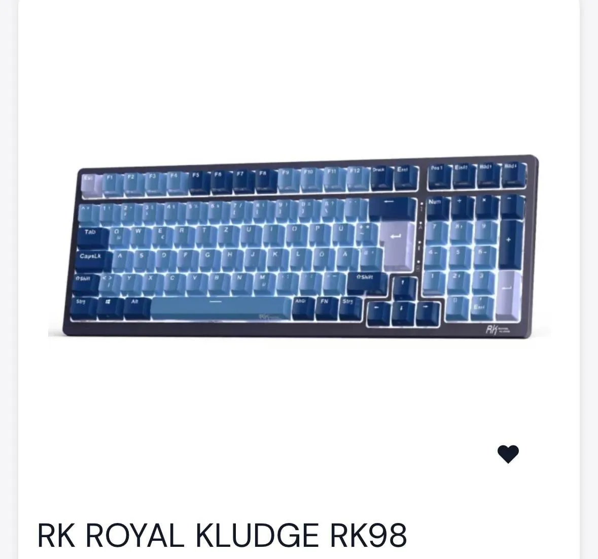 候補となっているキーボードのイメージ1