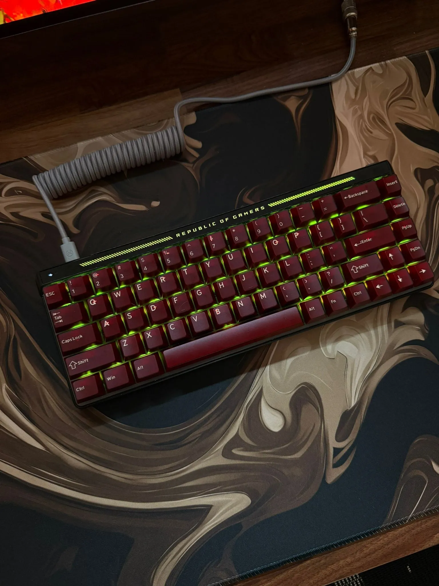 キーキャップのディテール2