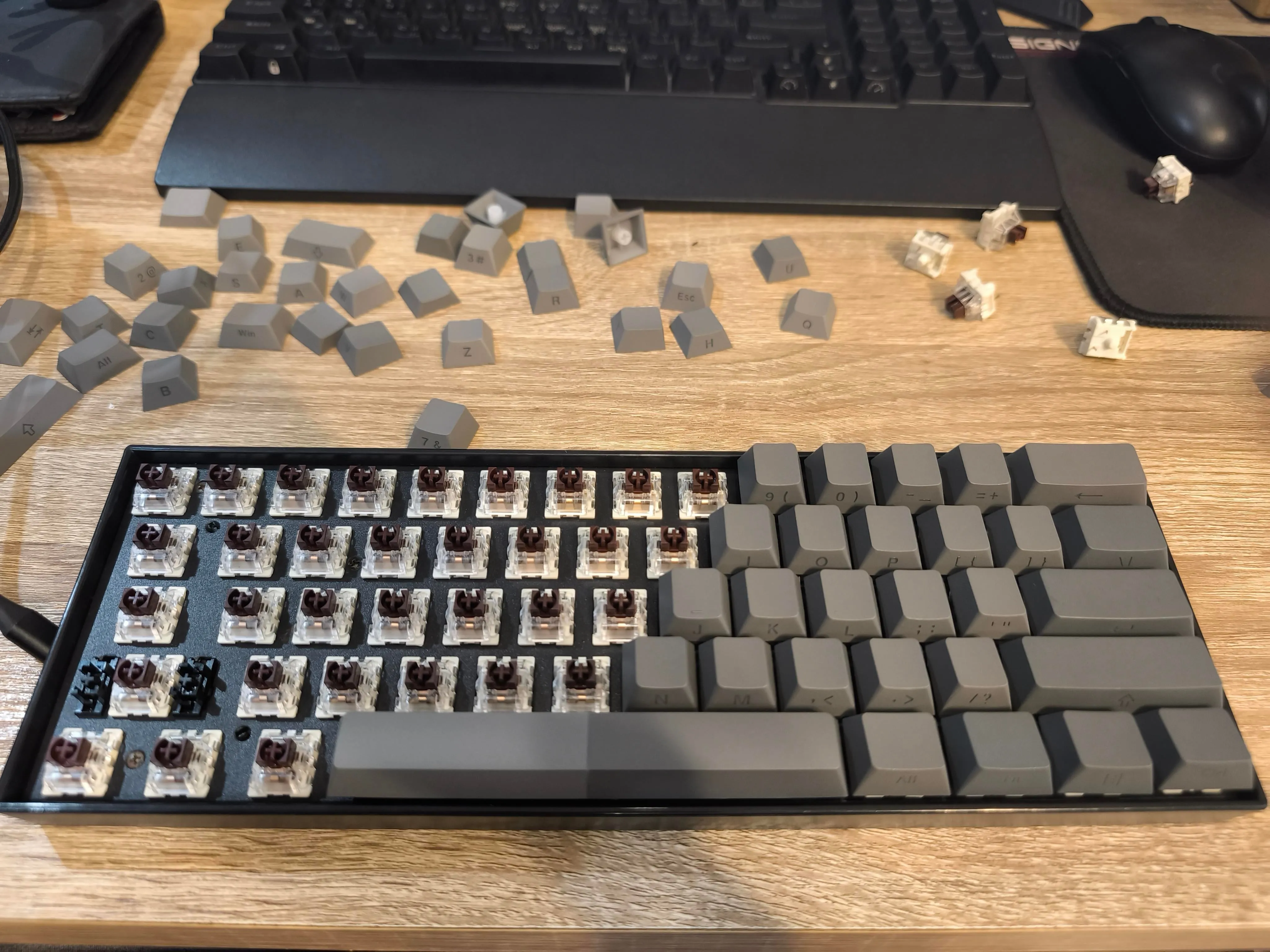 キーボードのディテール1