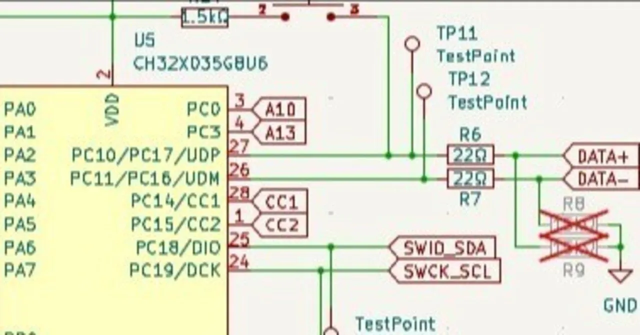 完成した自作キーボード