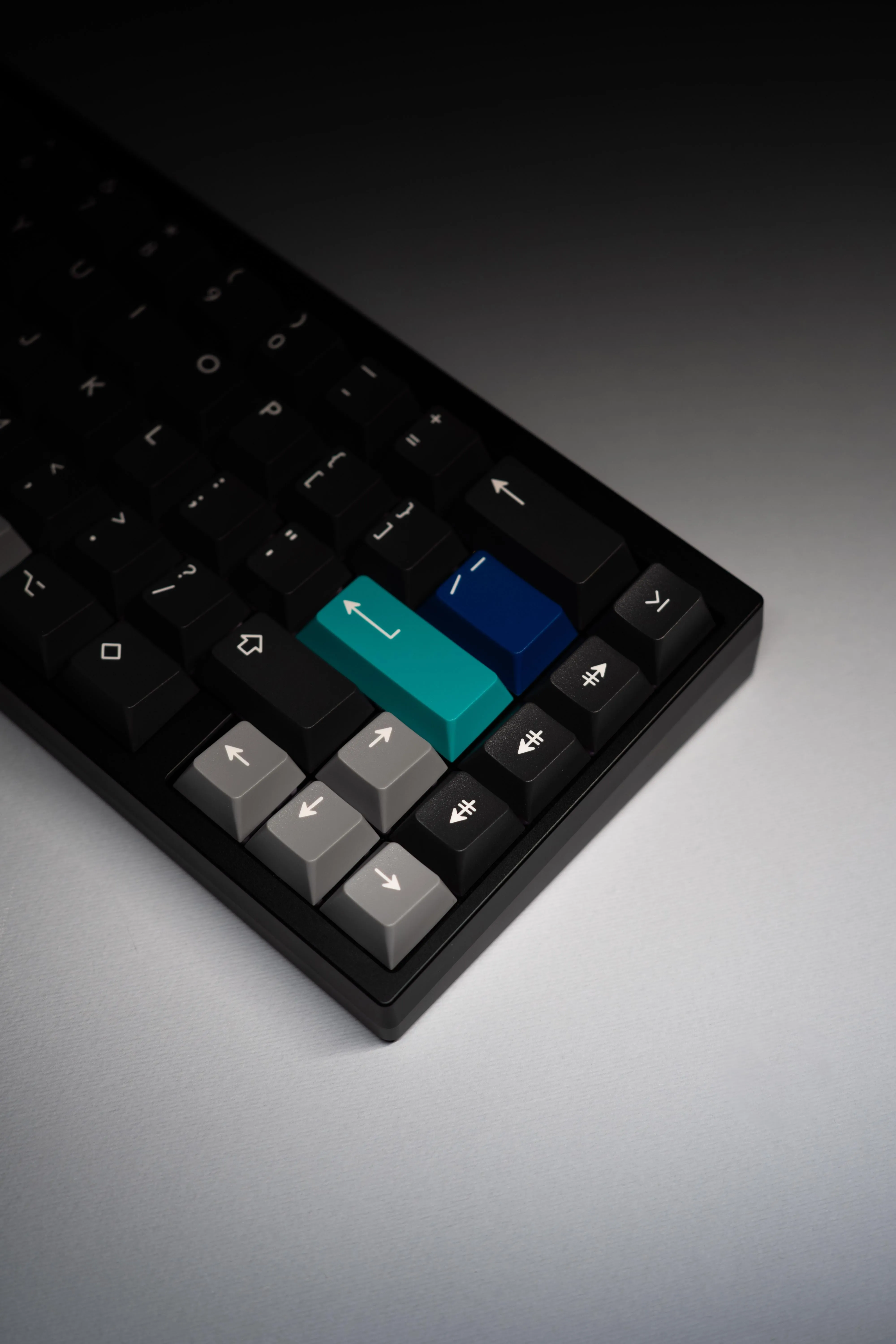 タイピングエリアの様子