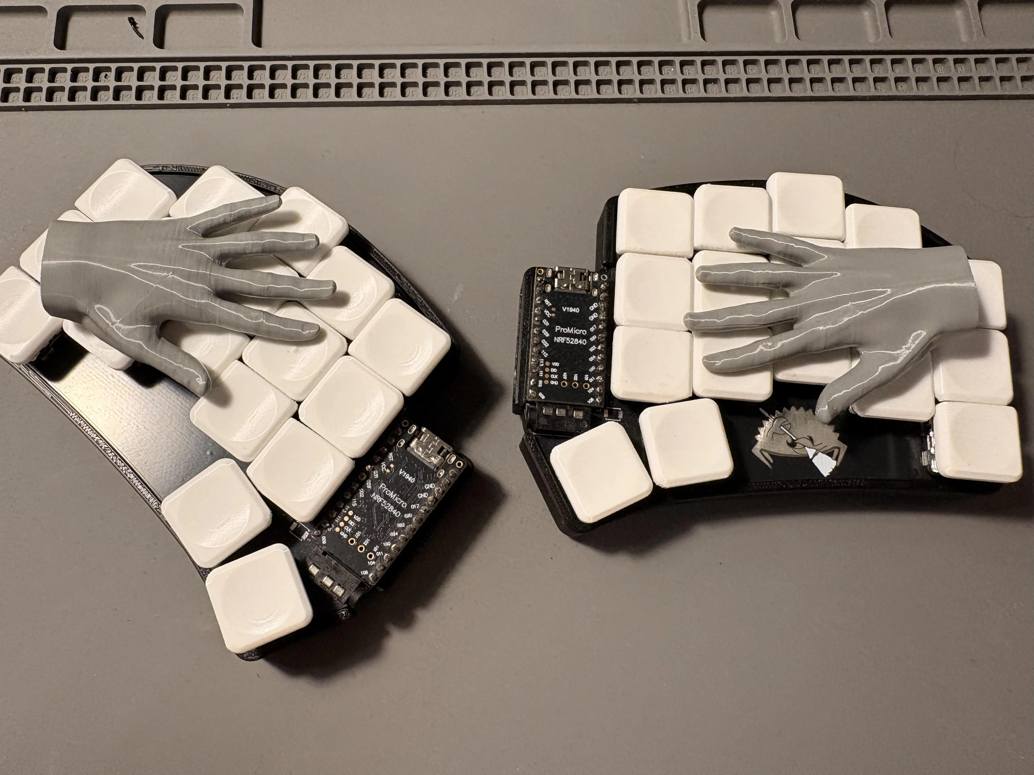 今回公開されたFerris Sweepのビルド