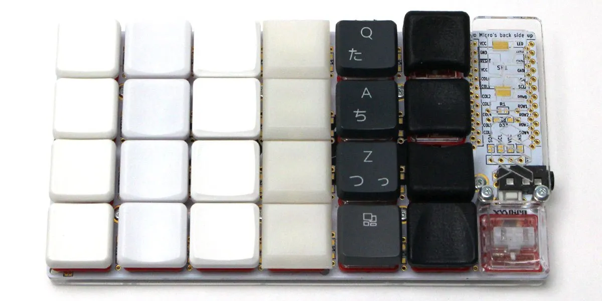 Kailh Choc V1 キーキャップ比較