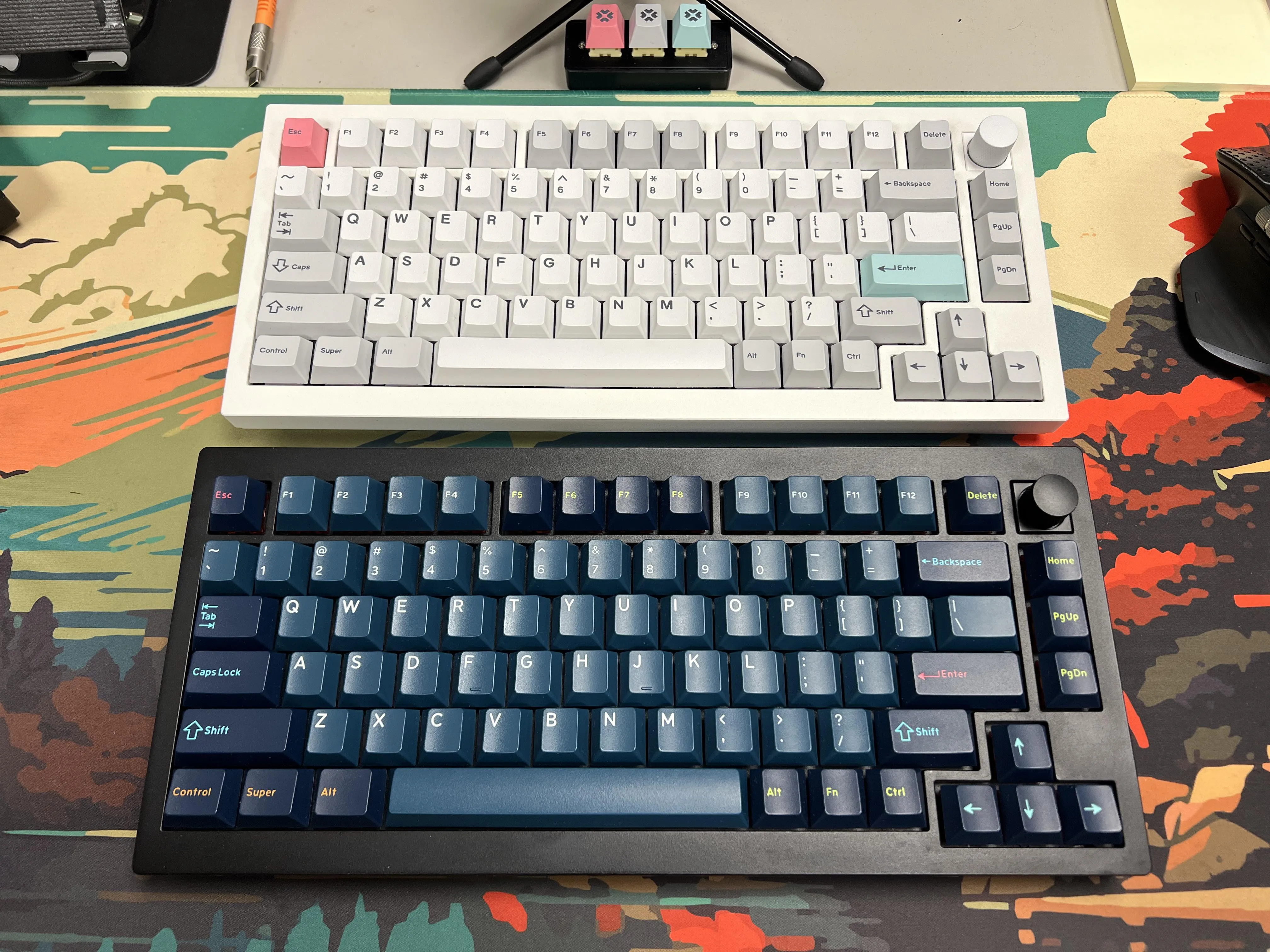 Keychron Q1 Max & V1 MaxのLight and Darkビルド