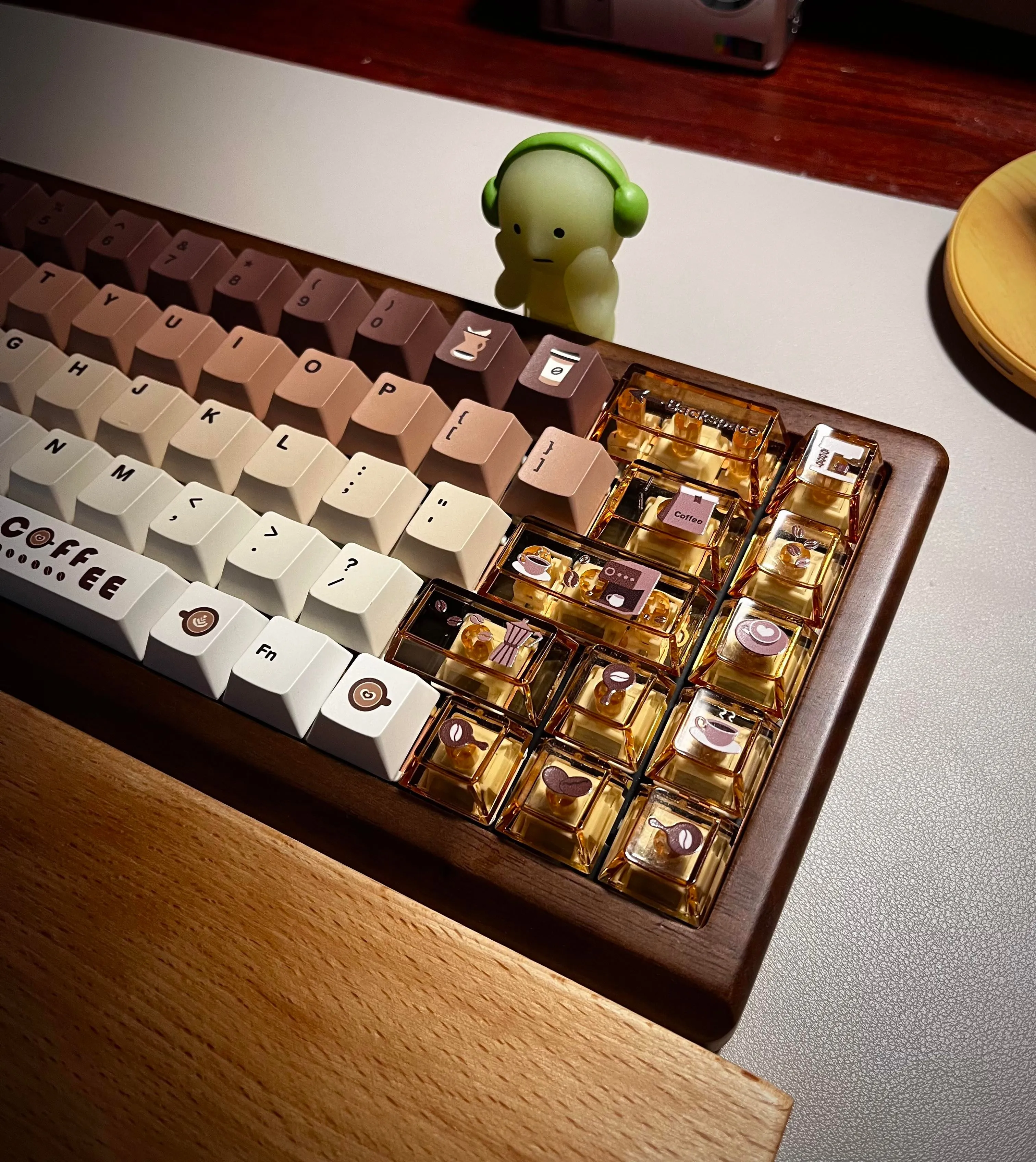 こだわりのキーキャップとスイッチ