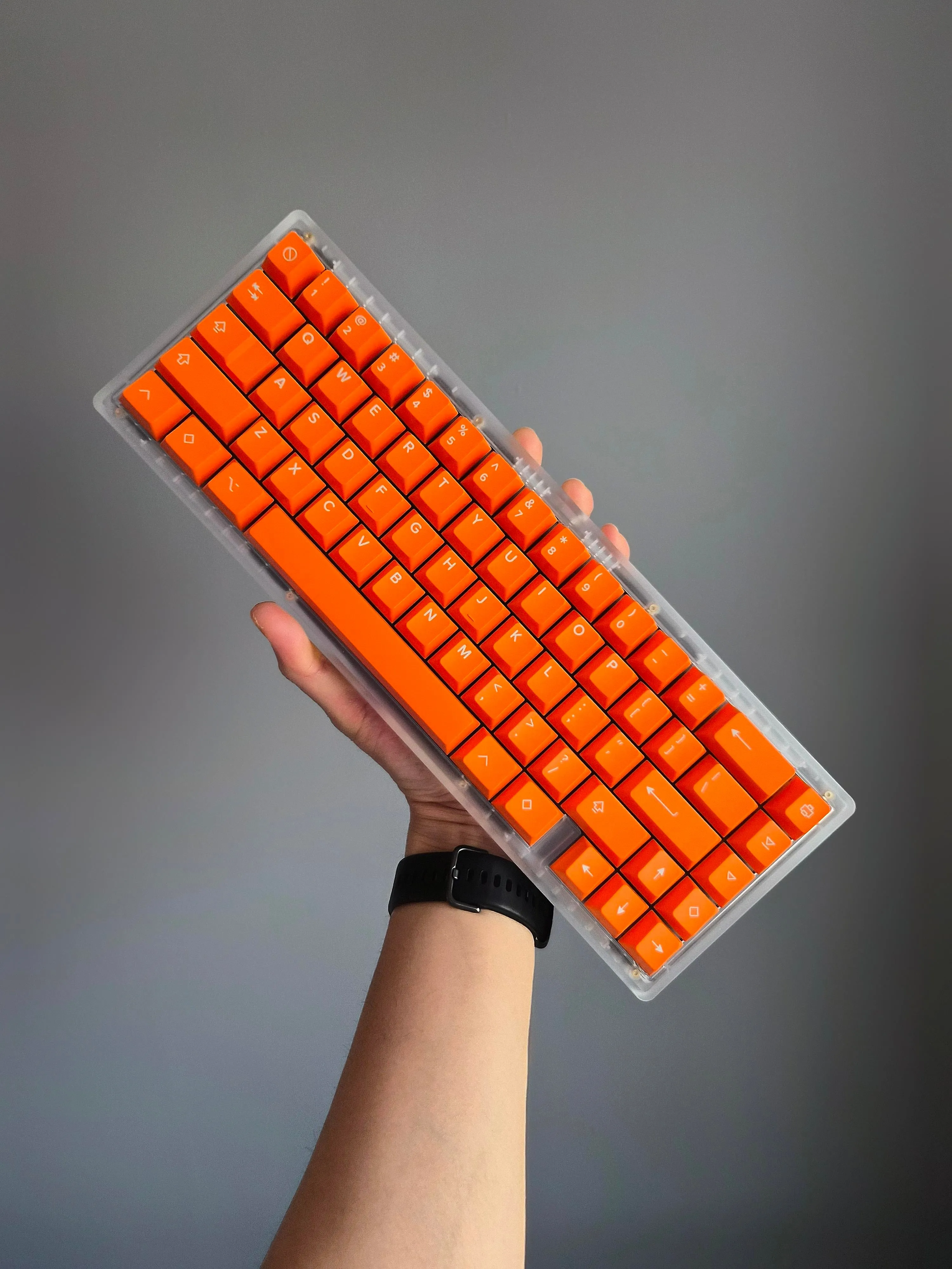 GMK Orenjiの鮮やかなカラー